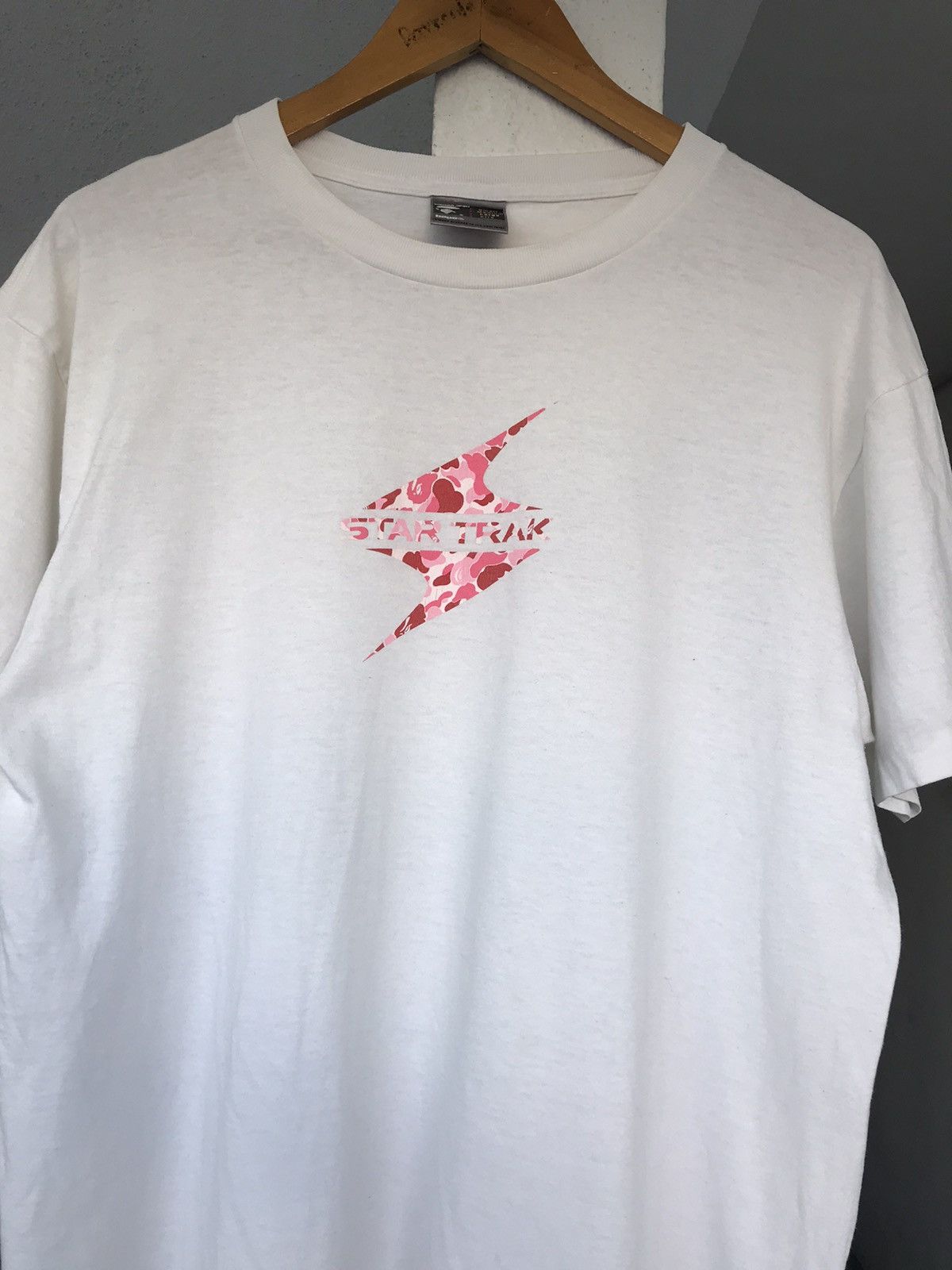 Bape × Nigo × Pharrell Vintage Bape x Star Trak Tee Size US L / EU 52-54 / 3 - 3 Thumbnail