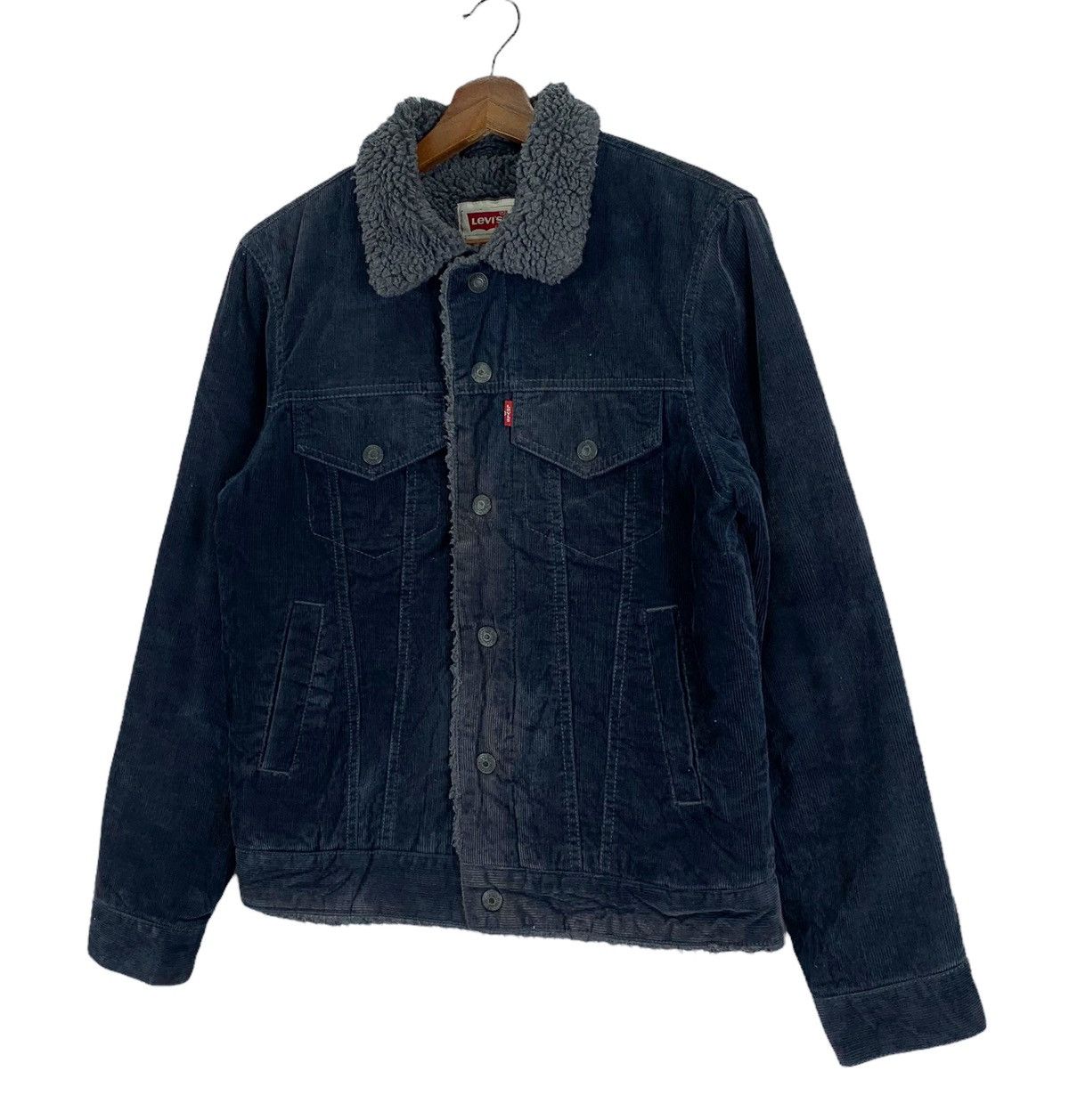 Levi's × Levi's Made & Crafted × Vintage VINTAGE LEVIS CORDUROY SHERPA JACKET Size US S / EU 44-46 / 1 - 2 Thumbnail