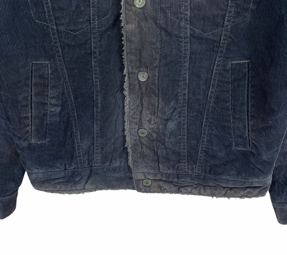 Levi's × Levi's Made & Crafted × Vintage VINTAGE LEVIS CORDUROY SHERPA JACKET Size US S / EU 44-46 / 1 - 6 Thumbnail