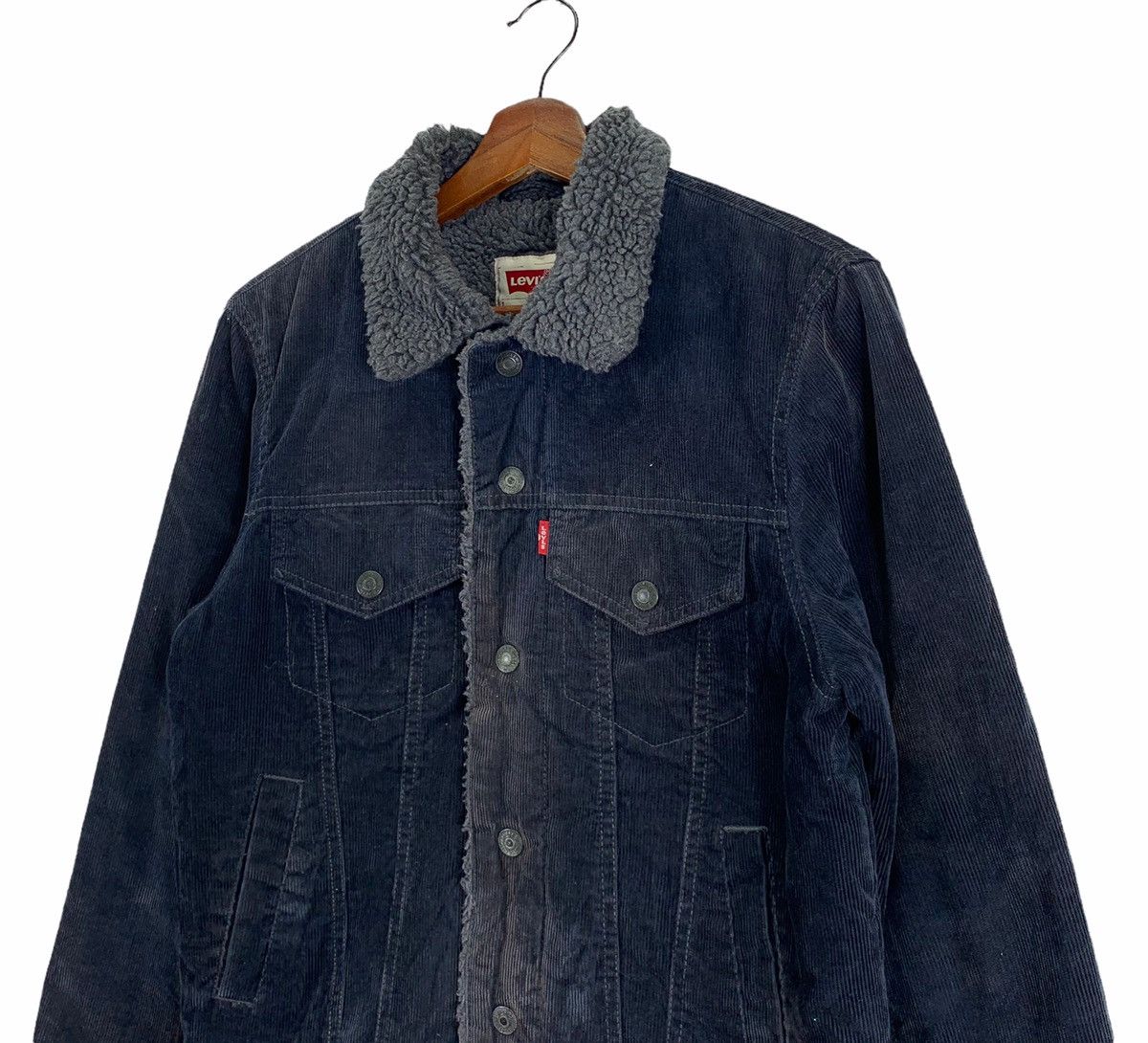 Levi's × Levi's Made & Crafted × Vintage VINTAGE LEVIS CORDUROY SHERPA JACKET Size US S / EU 44-46 / 1 - 4 Thumbnail