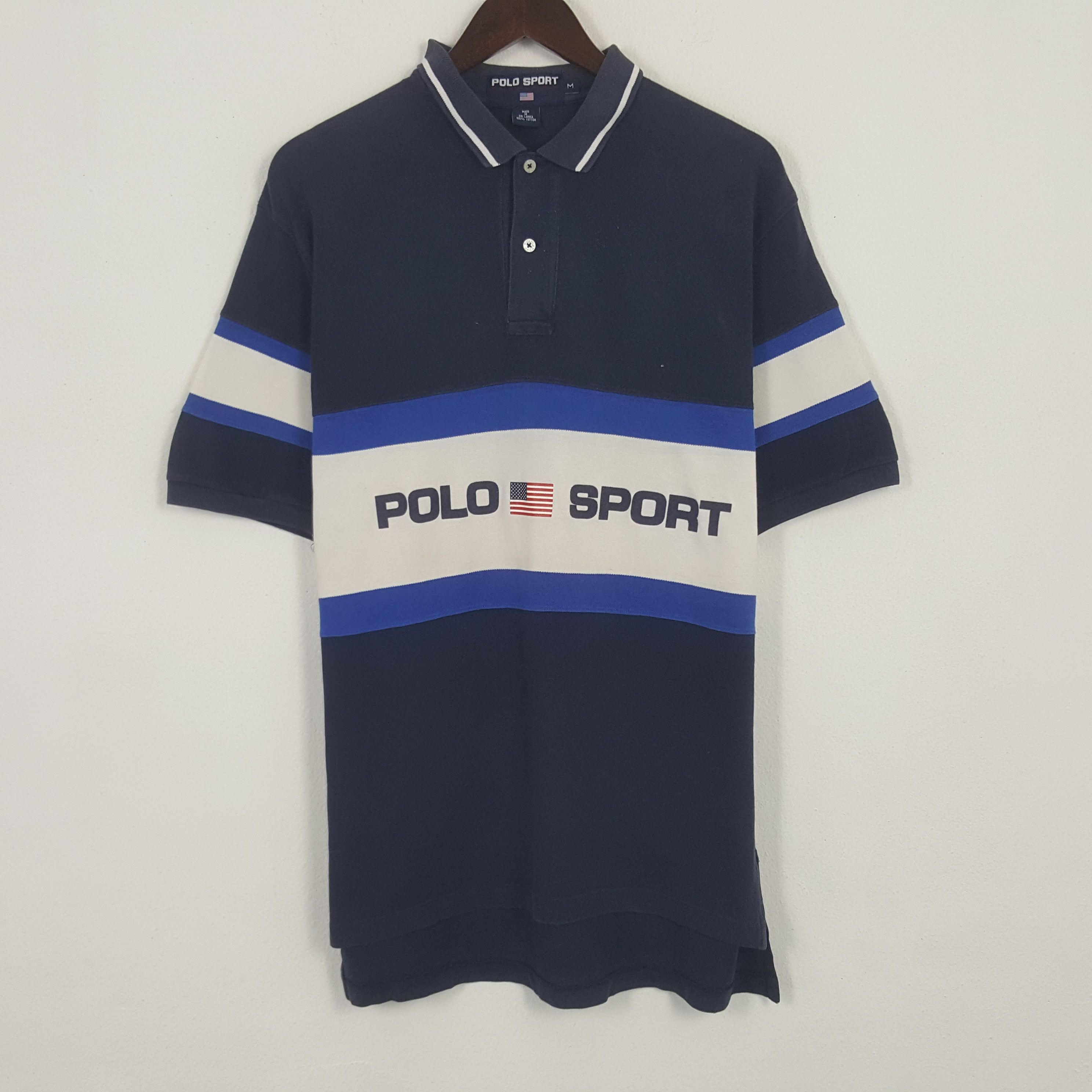 vintage polo sport シャツ polo 90s ralph lauren SPORT ラガーシャツ