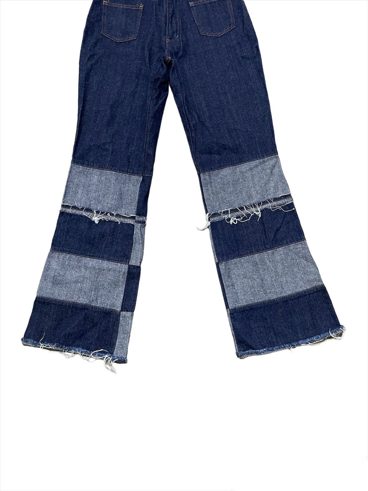 Hysteric Glamour × Japanese Brand × Vintage Japanese Brand Hagi Denim Patchwork Pant Size 28" / US 6 / IT 42 - 2 Thumbnail