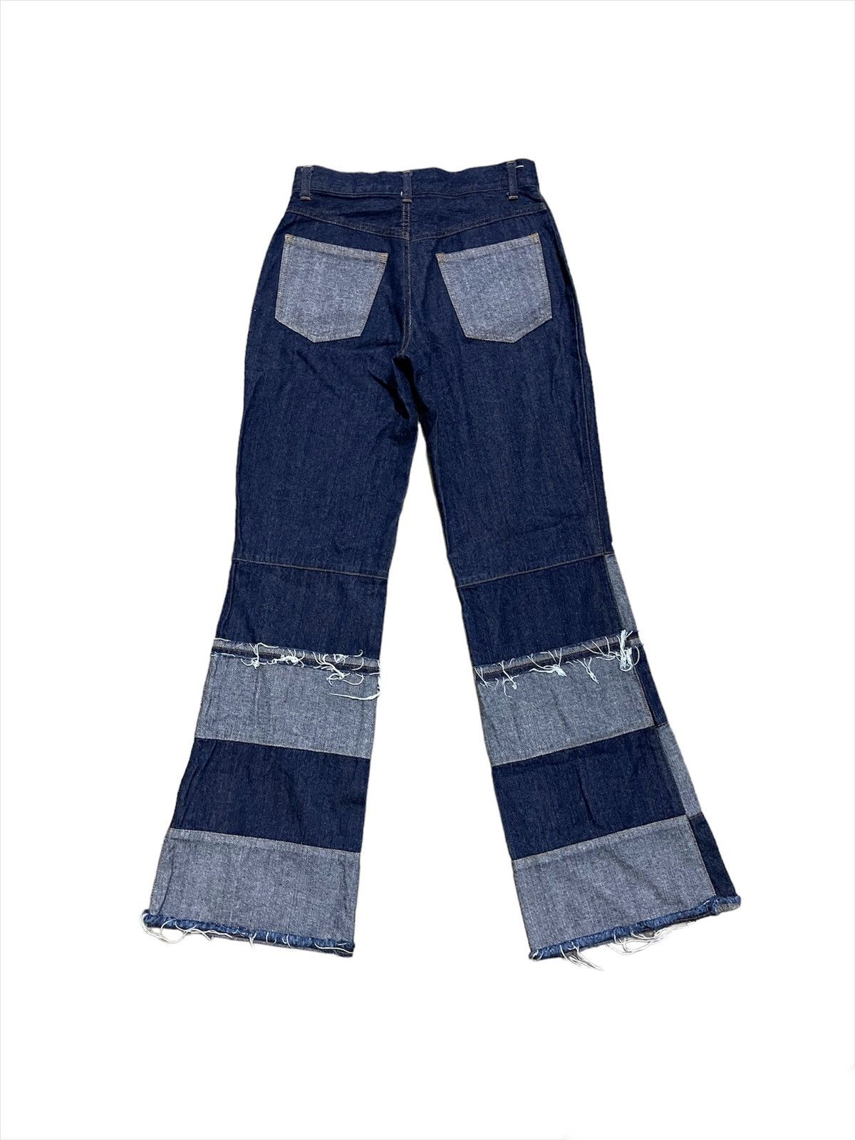 Hysteric Glamour × Japanese Brand × Vintage Japanese Brand Hagi Denim Patchwork Pant Size 28" / US 6 / IT 42 - 6 Thumbnail