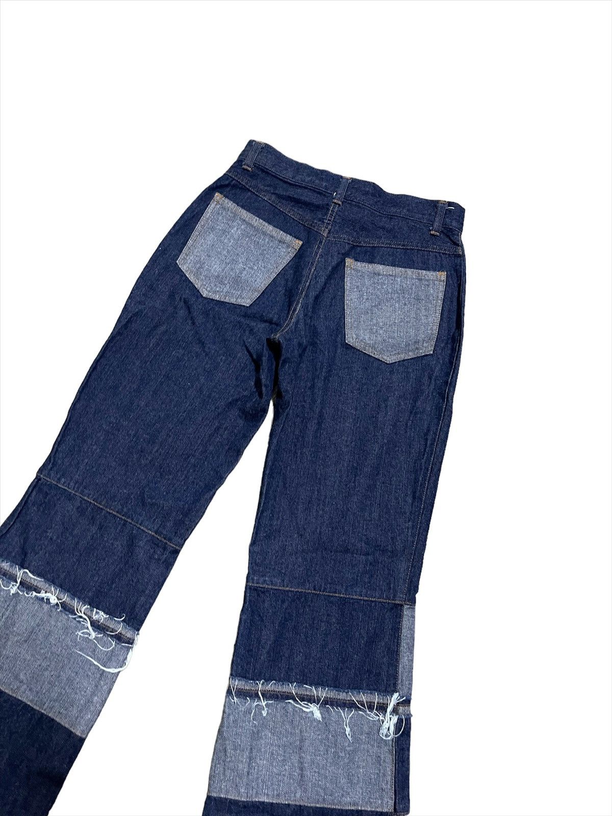 Hysteric Glamour × Japanese Brand × Vintage Japanese Brand Hagi Denim Patchwork Pant Size 28" / US 6 / IT 42 - 8 Thumbnail