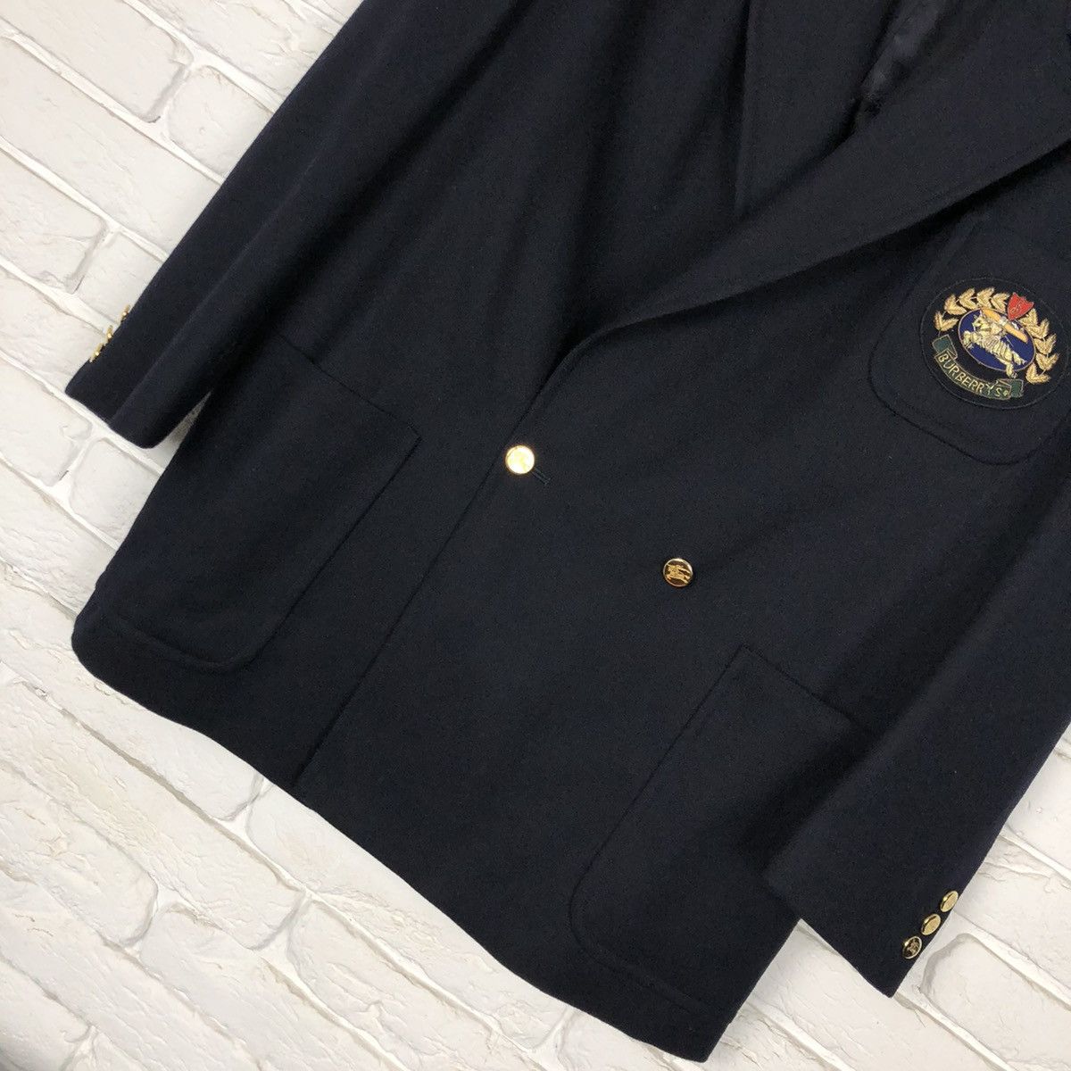 Burberry Burberry’s wool double breasted vintage blazer Size XXL / US 16-18 / IT 52-54 - 3 Thumbnail