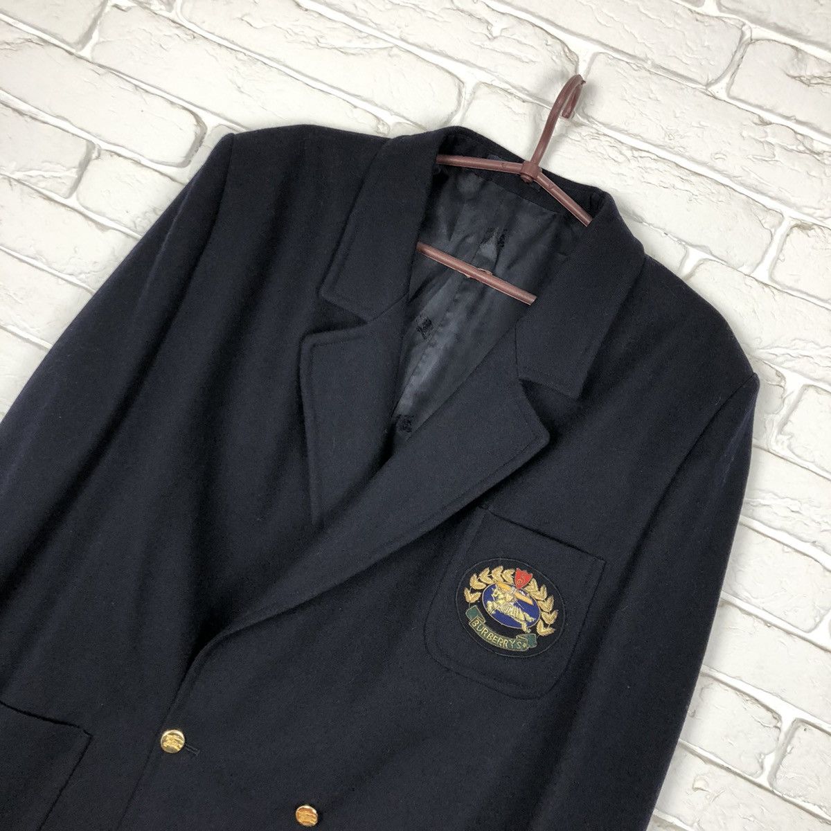Burberry Burberry’s wool double breasted vintage blazer Size XXL / US 16-18 / IT 52-54 - 2 Thumbnail
