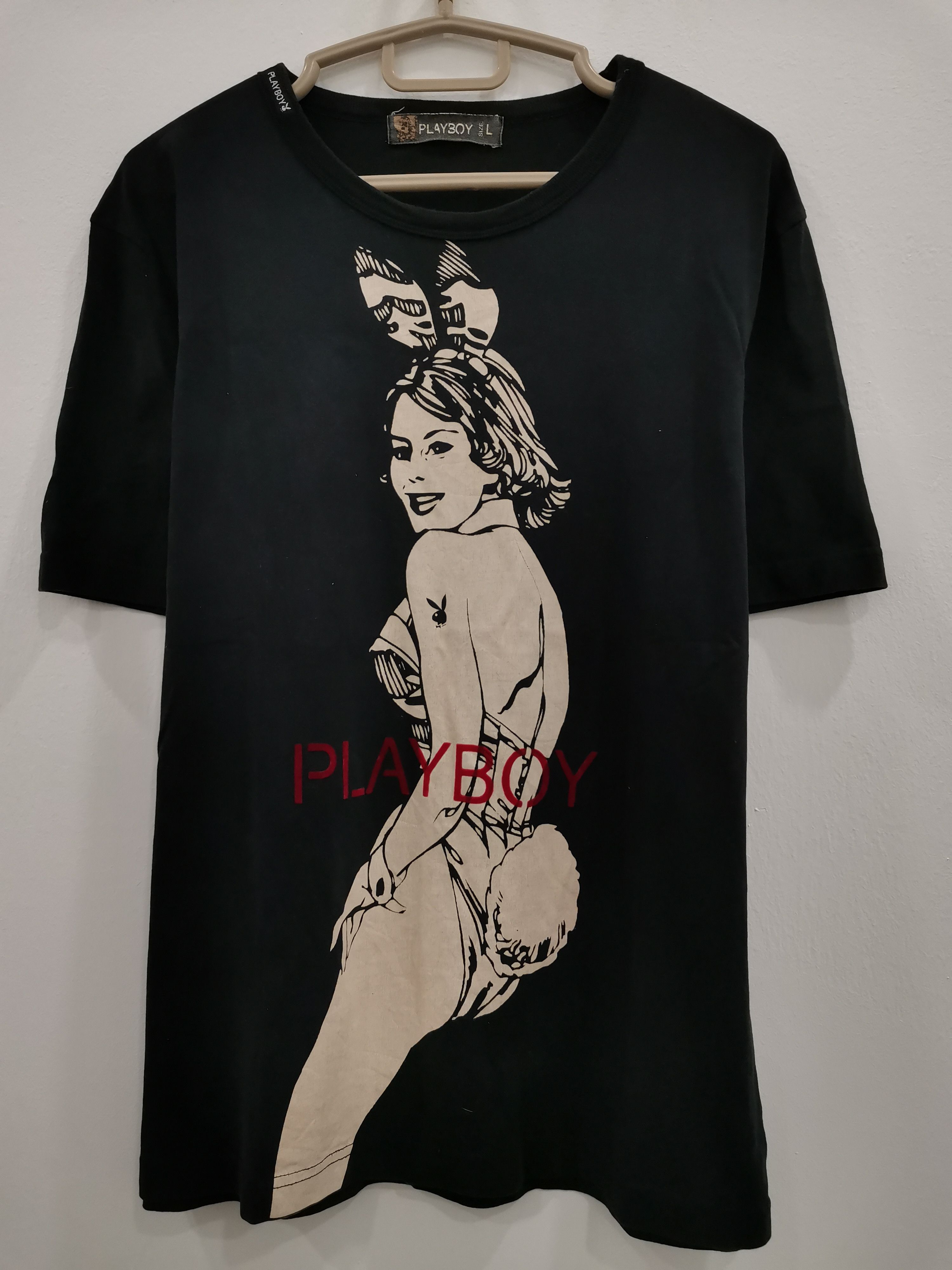 Playboy × Vintage 💥💥Vintage 2008 Playboy Bunny Girl Big Print Size US L / EU 52-54 / 3 - 3 Thumbnail