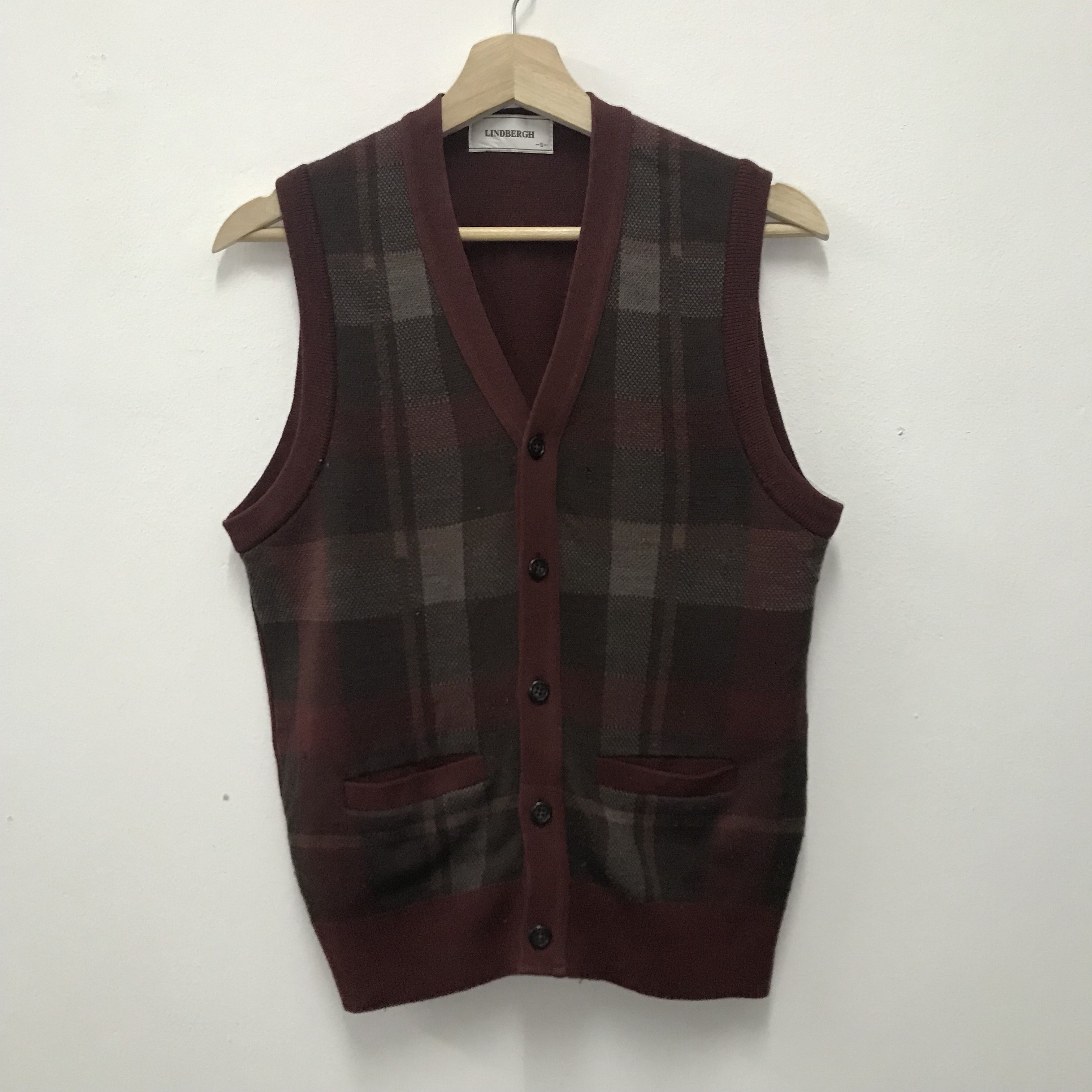 Lindbergh Vintage Lindbergh Square Design Vest Size US S / EU 44-46 / 1 - 1 Thumbnail
