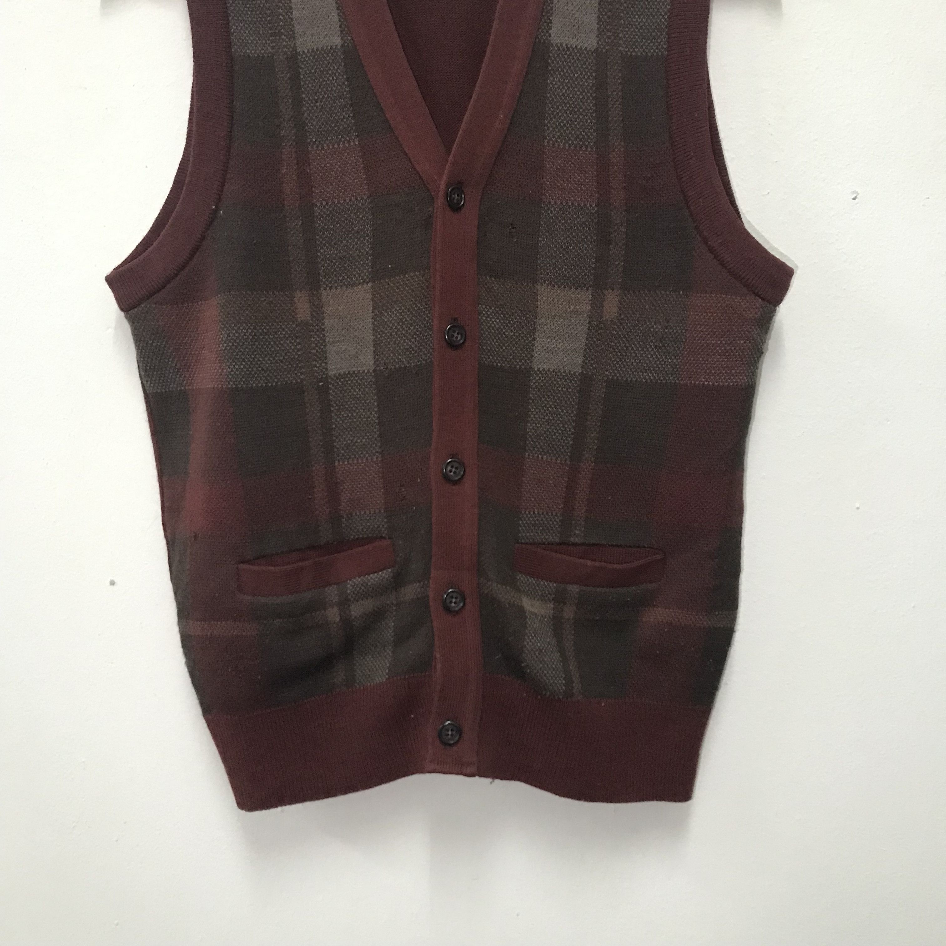 Lindbergh Vintage Lindbergh Square Design Vest Size US S / EU 44-46 / 1 - 3 Thumbnail