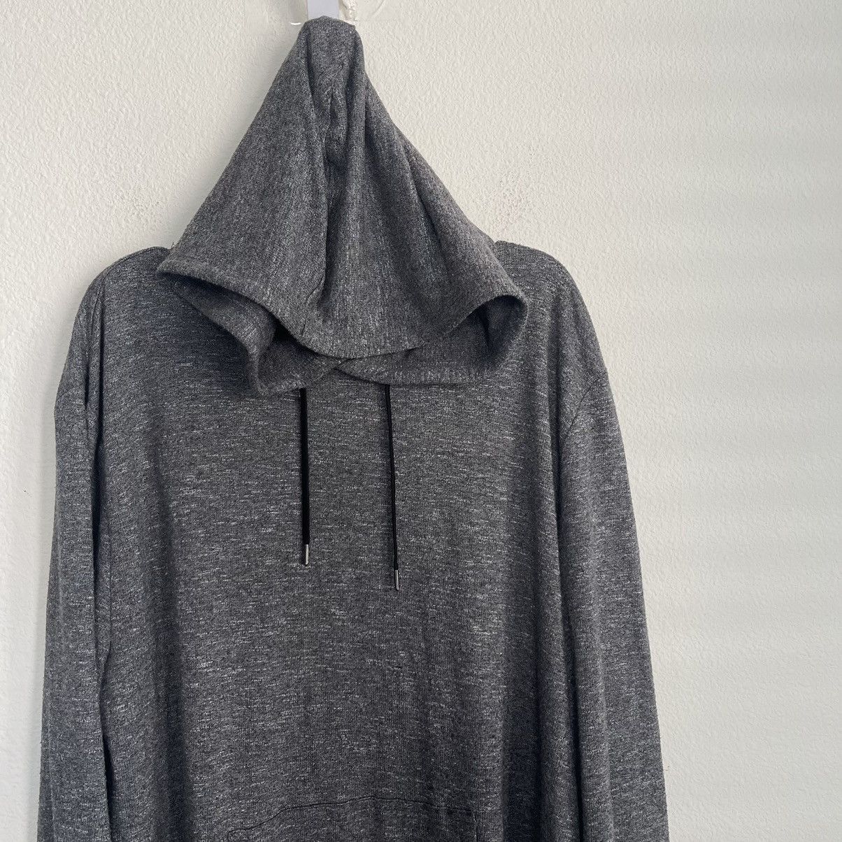 ONIA Heather Lightweight Pullover Rayon Polyester Hoodie