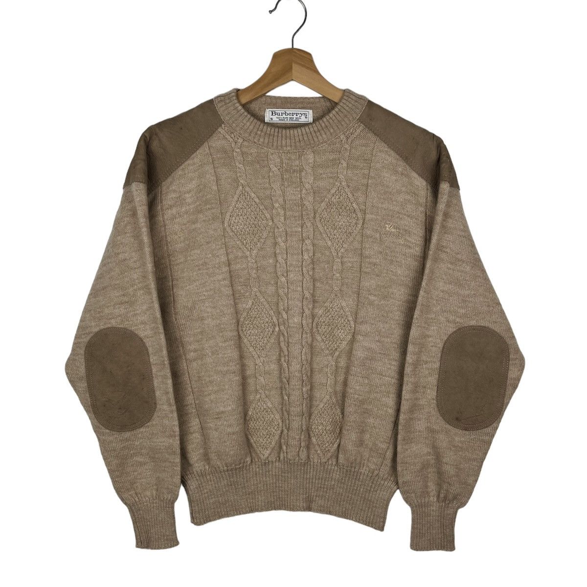 Burberry × Vintage Vintage 90’s Burberrys Wool Knitwear Size US M / EU 48-50 / 2 - 1 Thumbnail