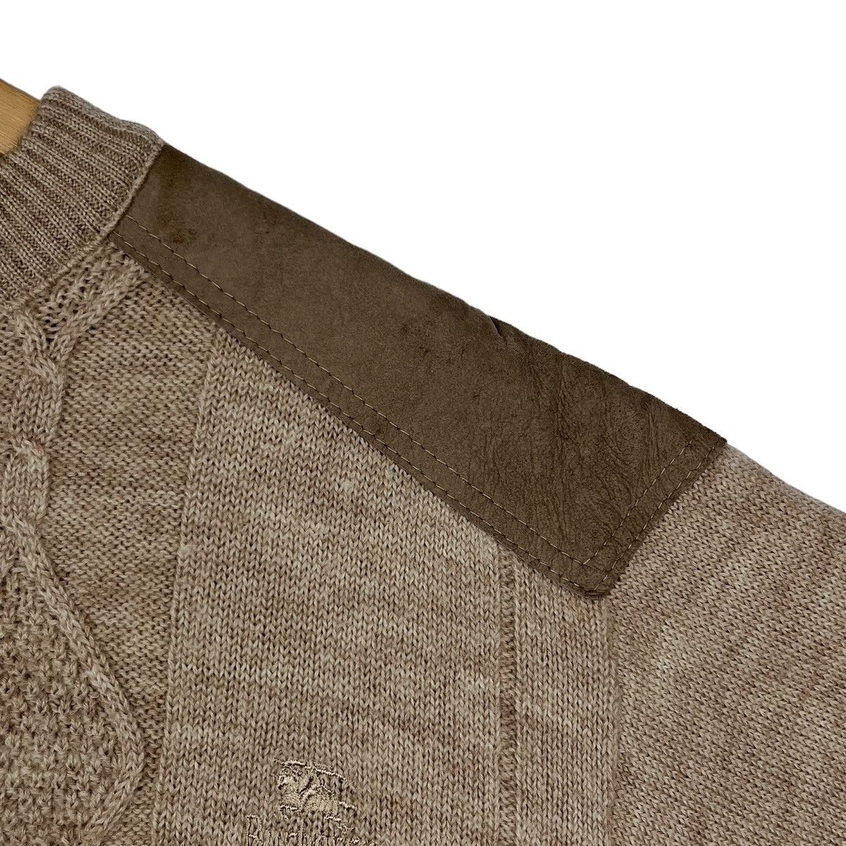 Burberry × Vintage Vintage 90’s Burberrys Wool Knitwear Size US M / EU 48-50 / 2 - 4 Thumbnail