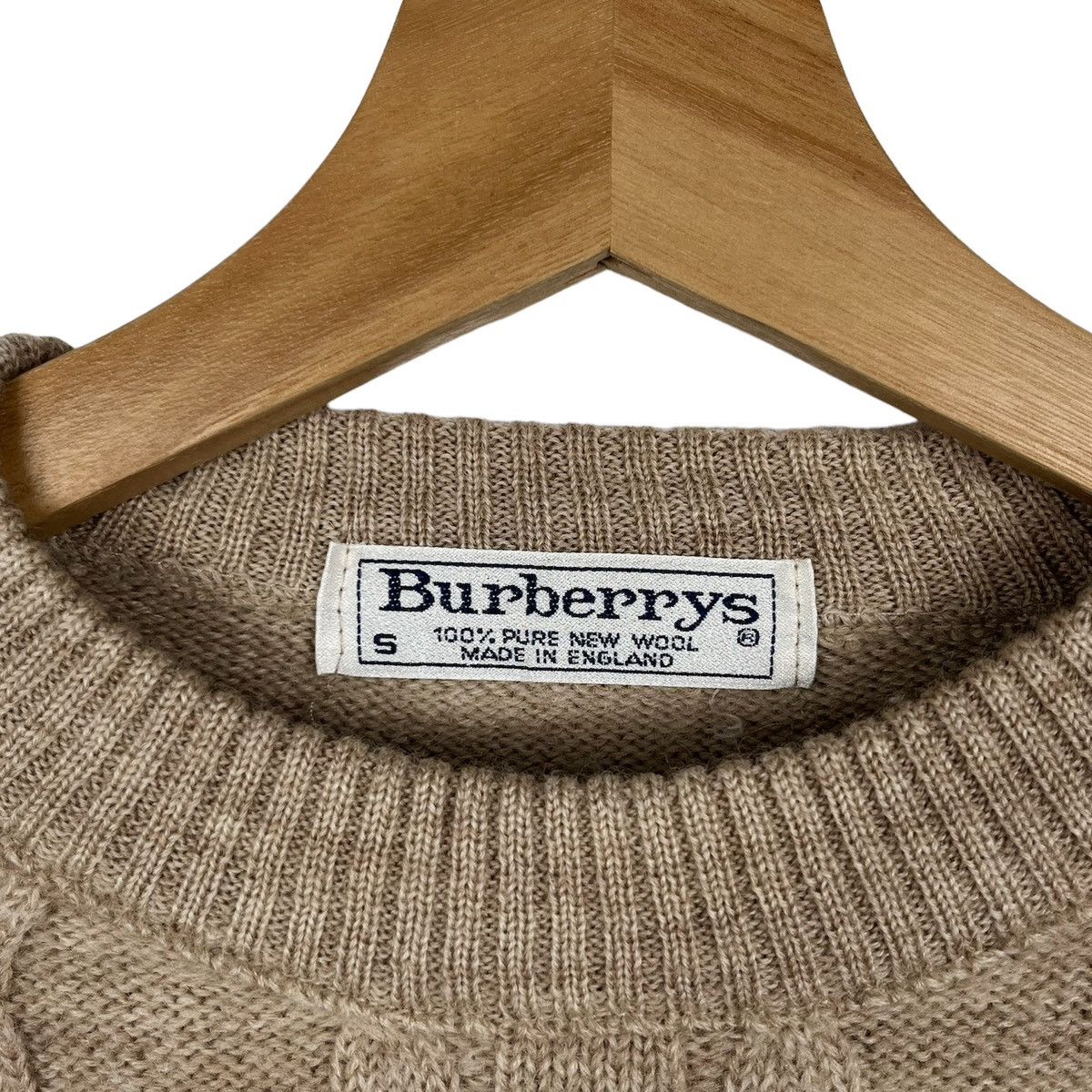Burberry × Vintage Vintage 90’s Burberrys Wool Knitwear Size US M / EU 48-50 / 2 - 6 Thumbnail