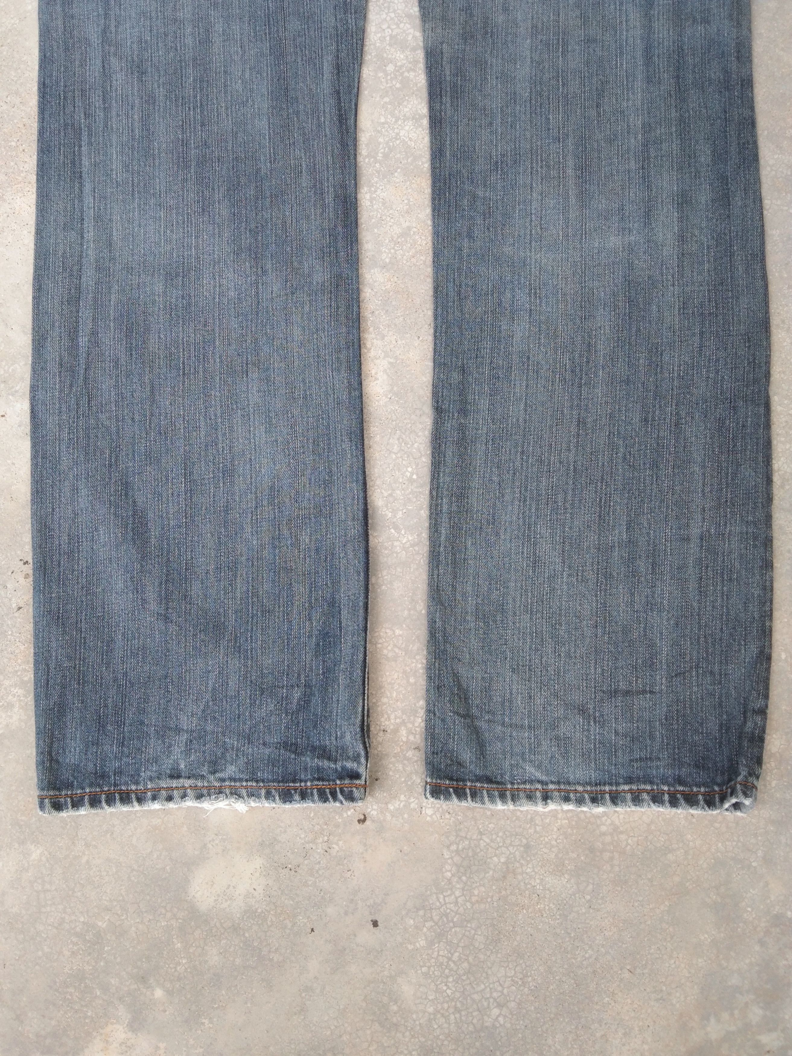Levi's Vintage Levi's 501 Straight Leg Distressed Jeans 34x34 Size US 34 / EU 50 - 3 Thumbnail