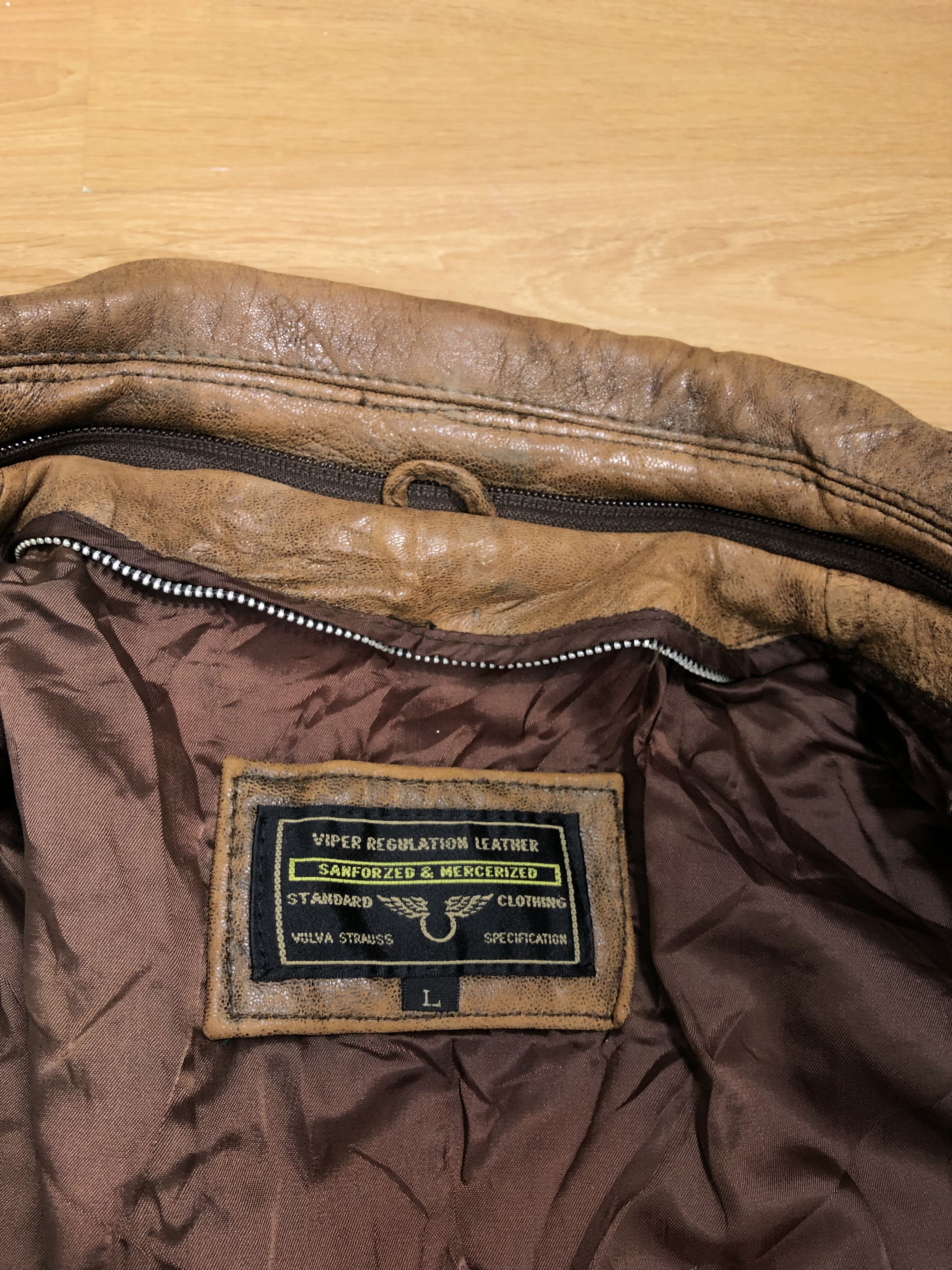 Japanese Brand × Vintage 80s A2 STYLE SHEEPSKIN AVIATOR JACKET Size US S / EU 44-46 / 1 - 15 Thumbnail