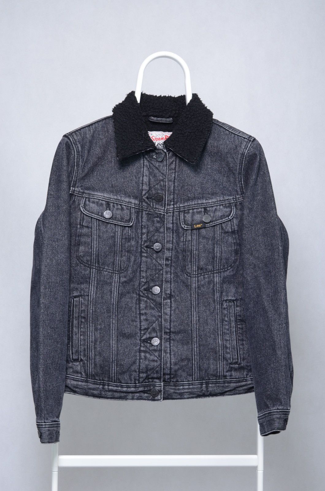 Lee LEE STORM RIDER denim jacket sherpa size S Size US S / EU 44-46 / 1 - 1 Thumbnail