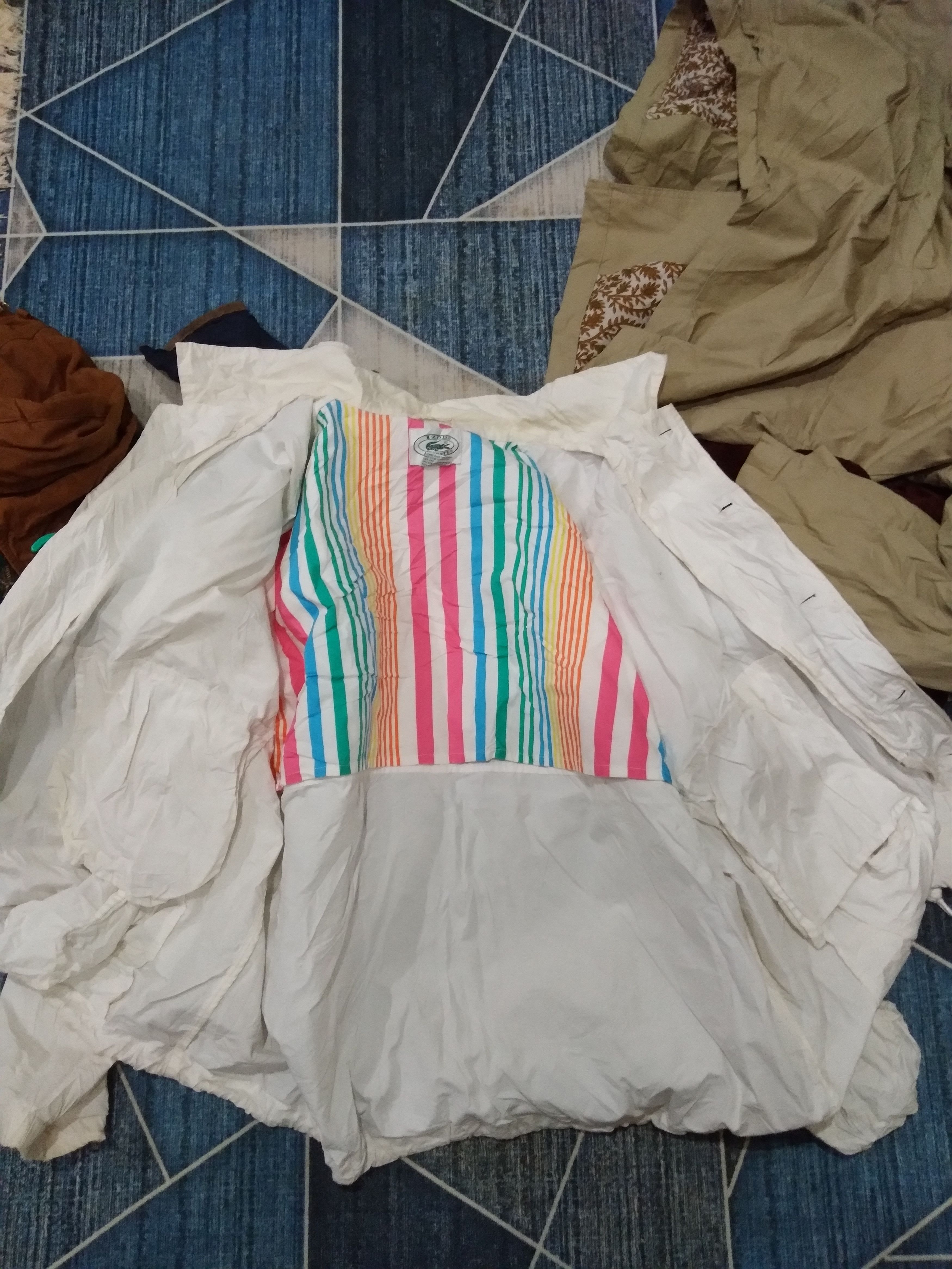 Lacoste VINTAGE 90s LACOSTE DOUBLE POCKETS CASUAL JACKETS Size US XL / EU 56 / 4 - 2 Thumbnail