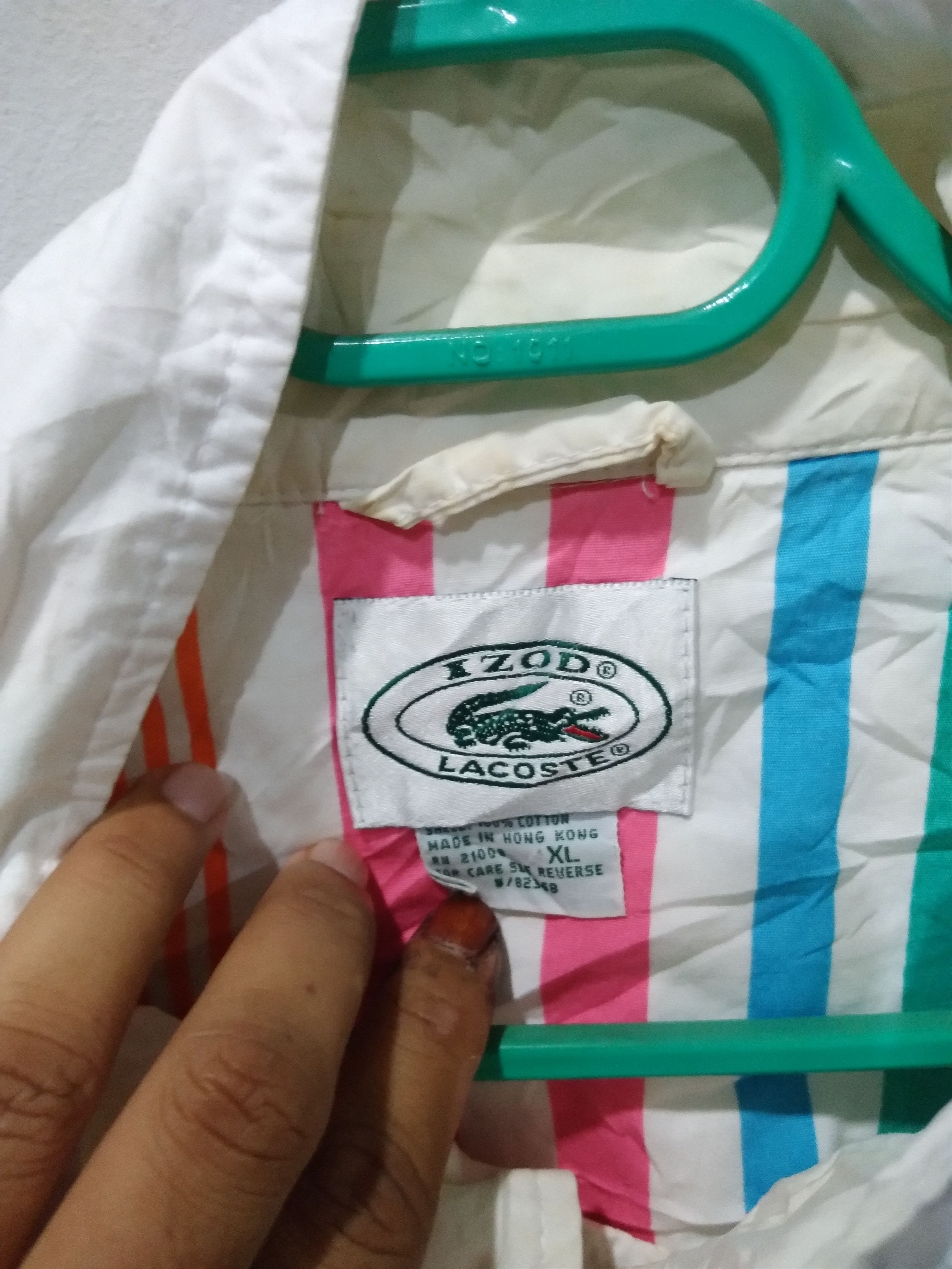 Lacoste VINTAGE 90s LACOSTE DOUBLE POCKETS CASUAL JACKETS Size US XL / EU 56 / 4 - 4 Thumbnail