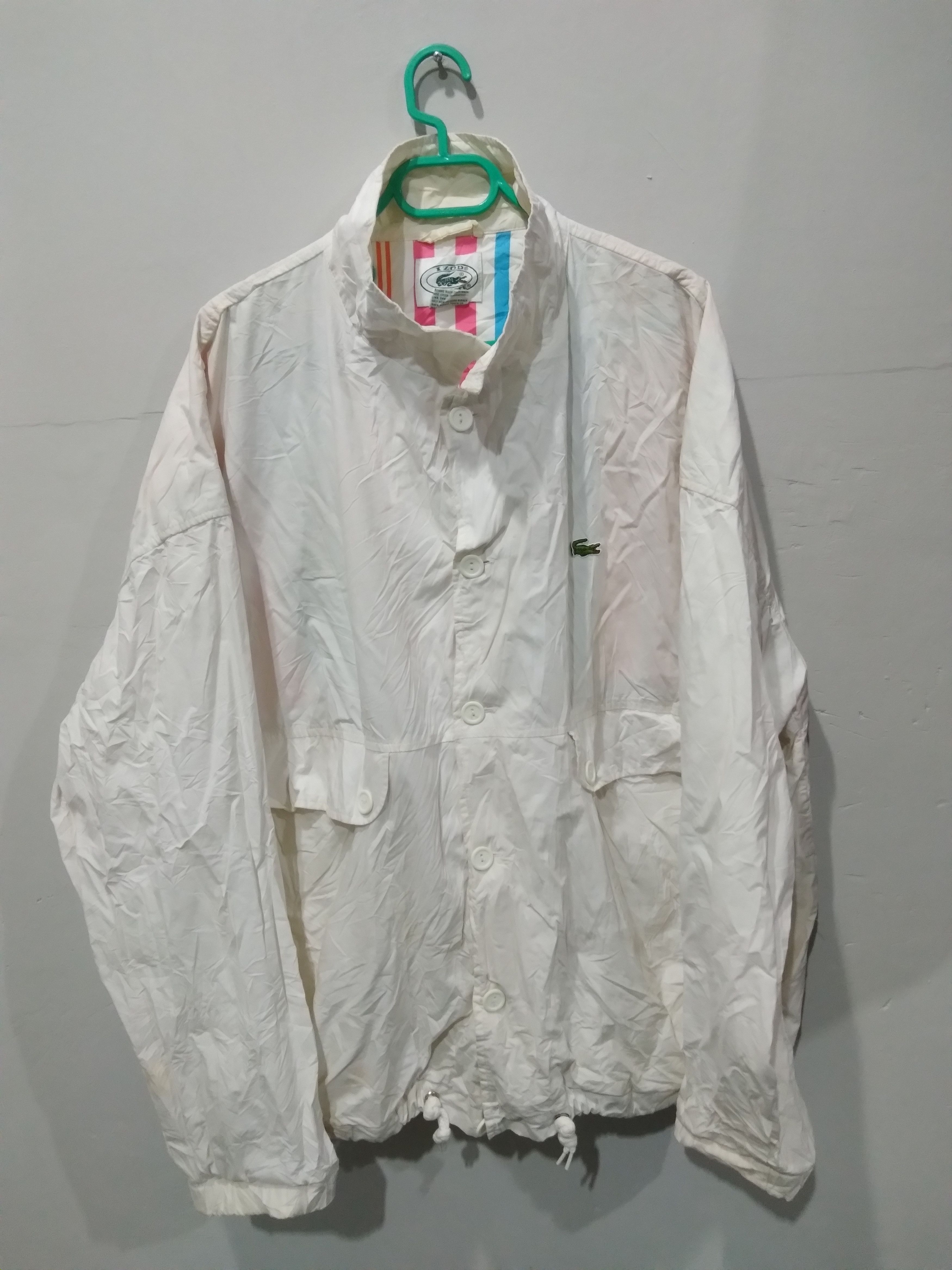 VINTAGE 90s LACOSTE DOUBLE POCKETS CASUAL JACKETS