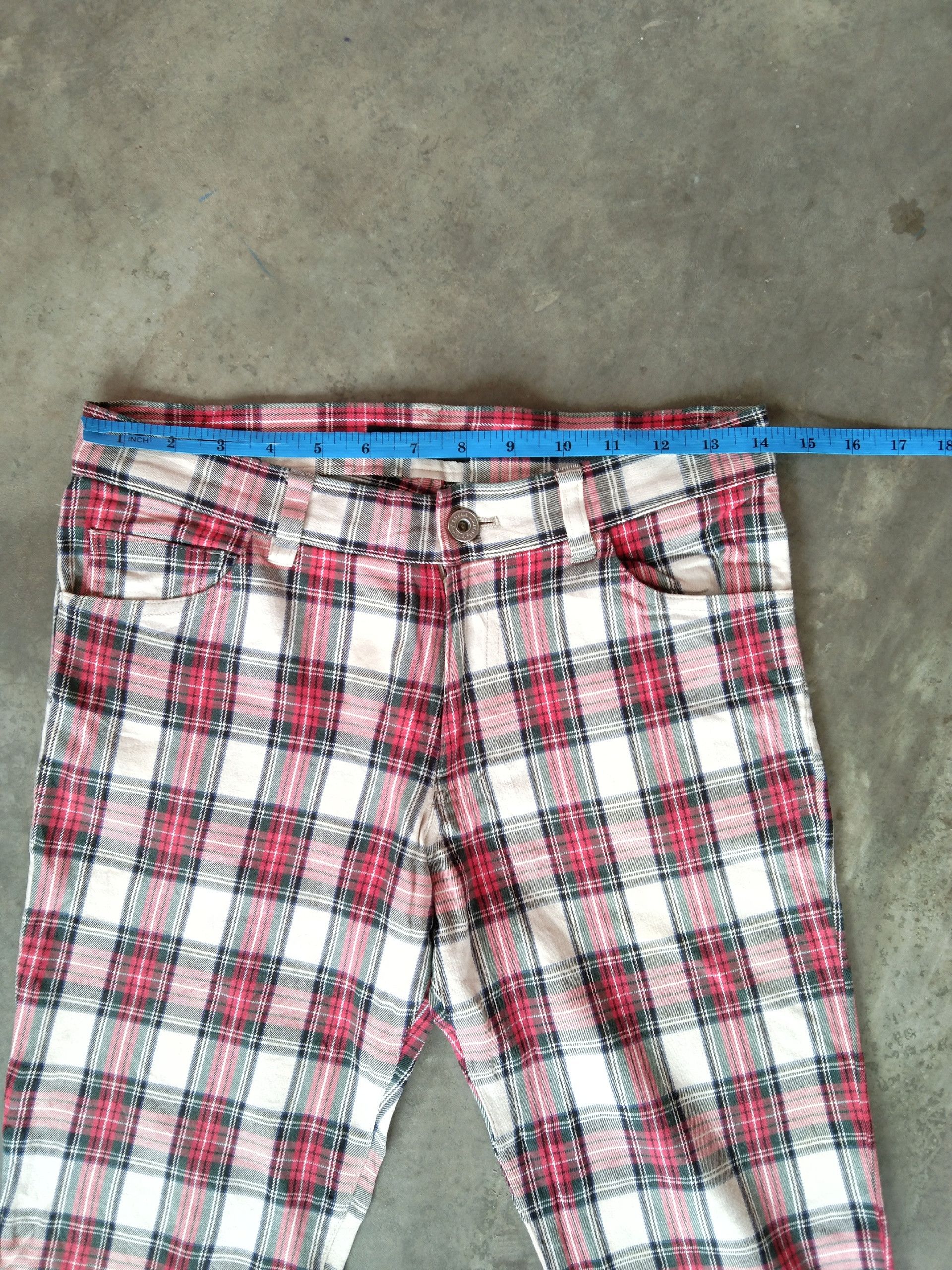 Japanese Brand Vintage Super Lover Skinny Retro Punk Pants Size US 28 / EU 44 - 3 Thumbnail