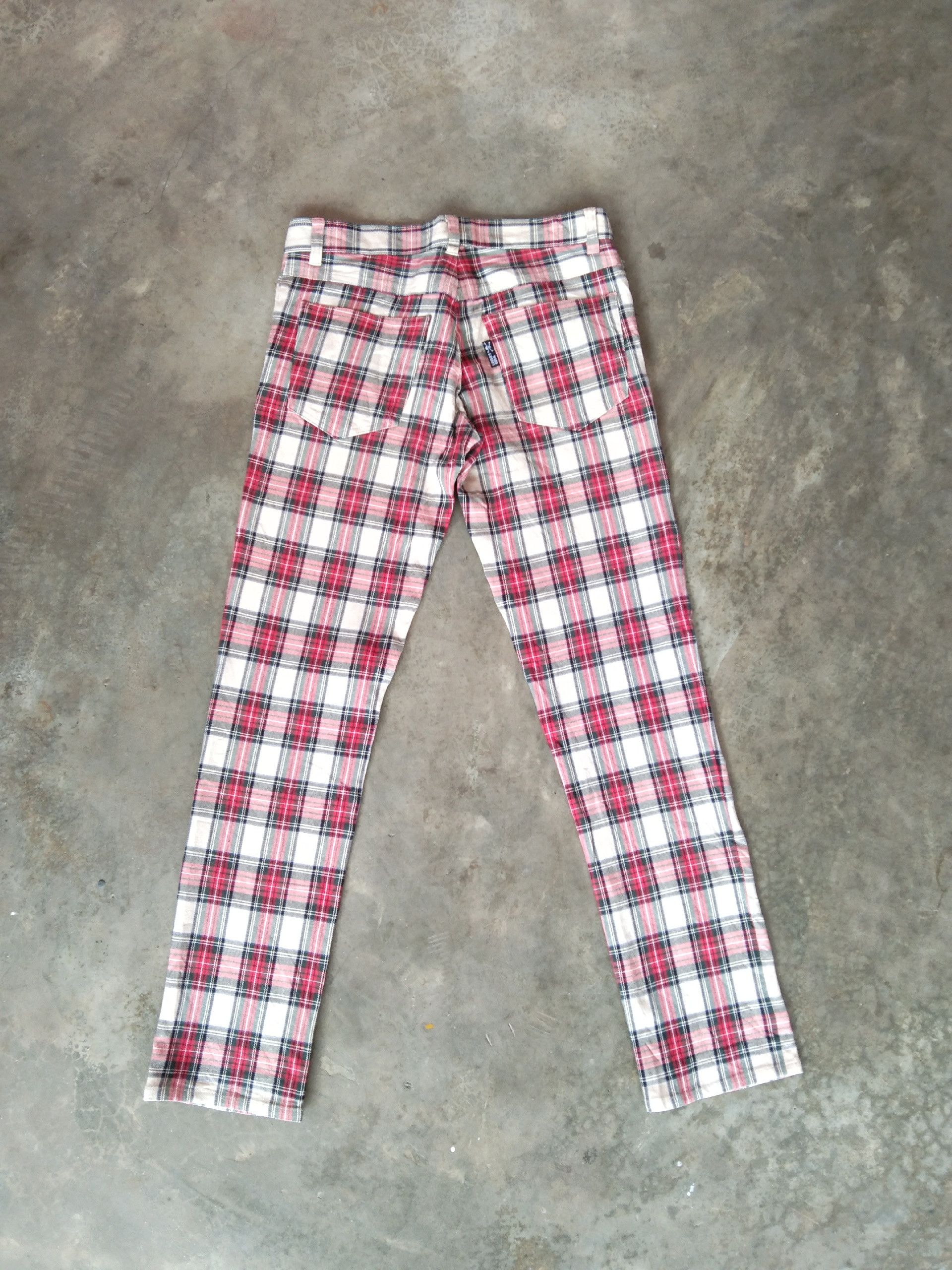 Japanese Brand Vintage Super Lover Skinny Retro Punk Pants Size US 28 / EU 44 - 2 Thumbnail