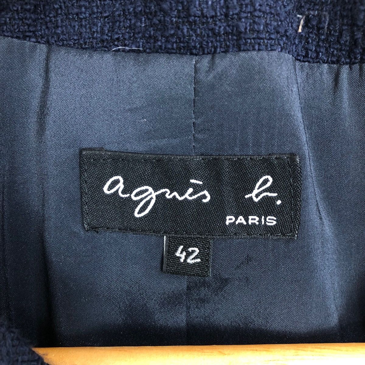 agnes b. Vintage Agnes B Paris Short Coat Made In Slovakia Size M / US 6-8 / IT 42-44 - 4 Thumbnail