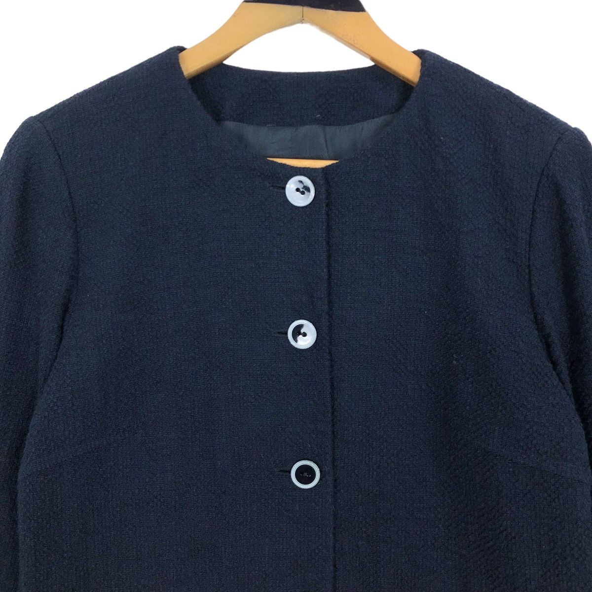 agnes b. Vintage Agnes B Paris Short Coat Made In Slovakia Size M / US 6-8 / IT 42-44 - 2 Thumbnail
