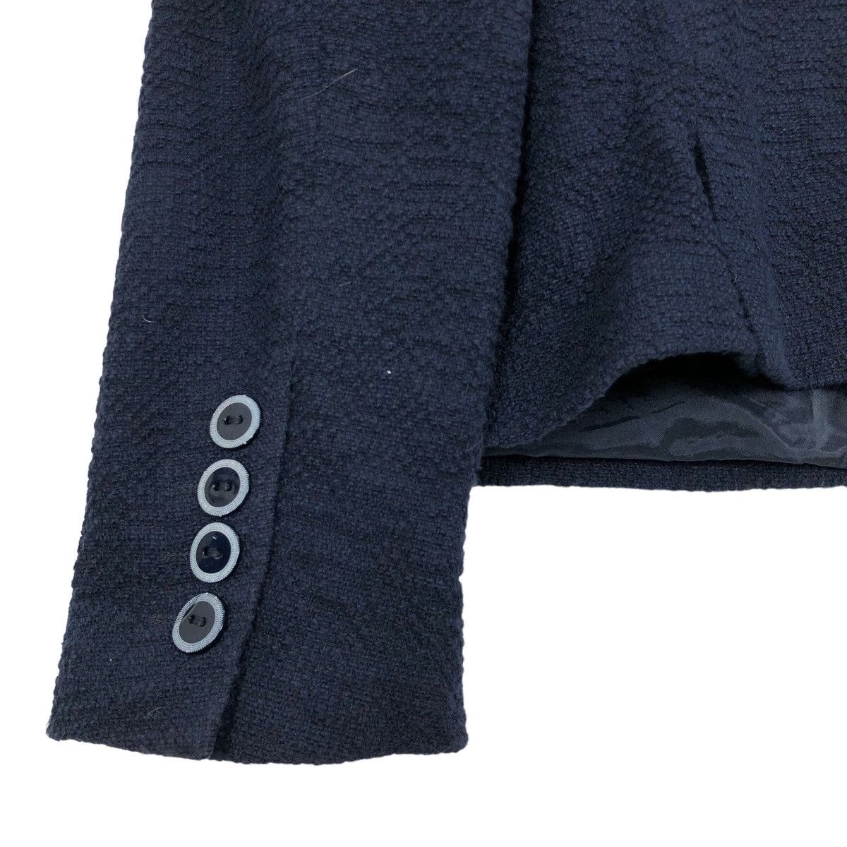 agnes b. Vintage Agnes B Paris Short Coat Made In Slovakia Size M / US 6-8 / IT 42-44 - 3 Thumbnail