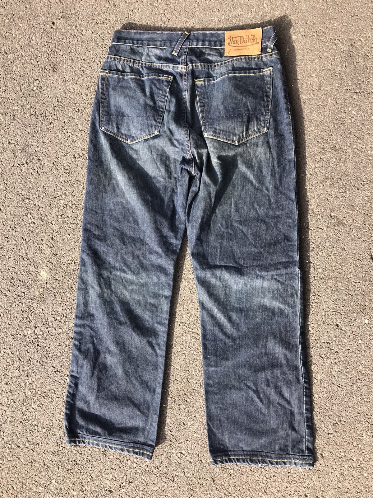 Vintage RARE! Von dutch vintage y2k jeans Size US 32 / EU 48 - 3 Thumbnail