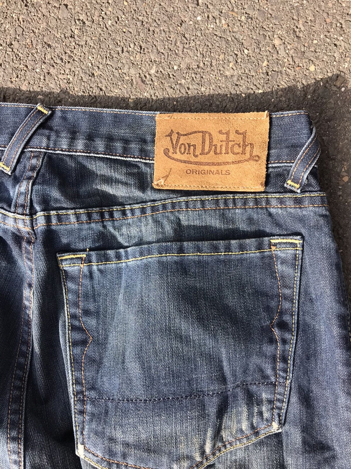 Vintage RARE! Von dutch vintage y2k jeans Size US 32 / EU 48 - 4 Thumbnail
