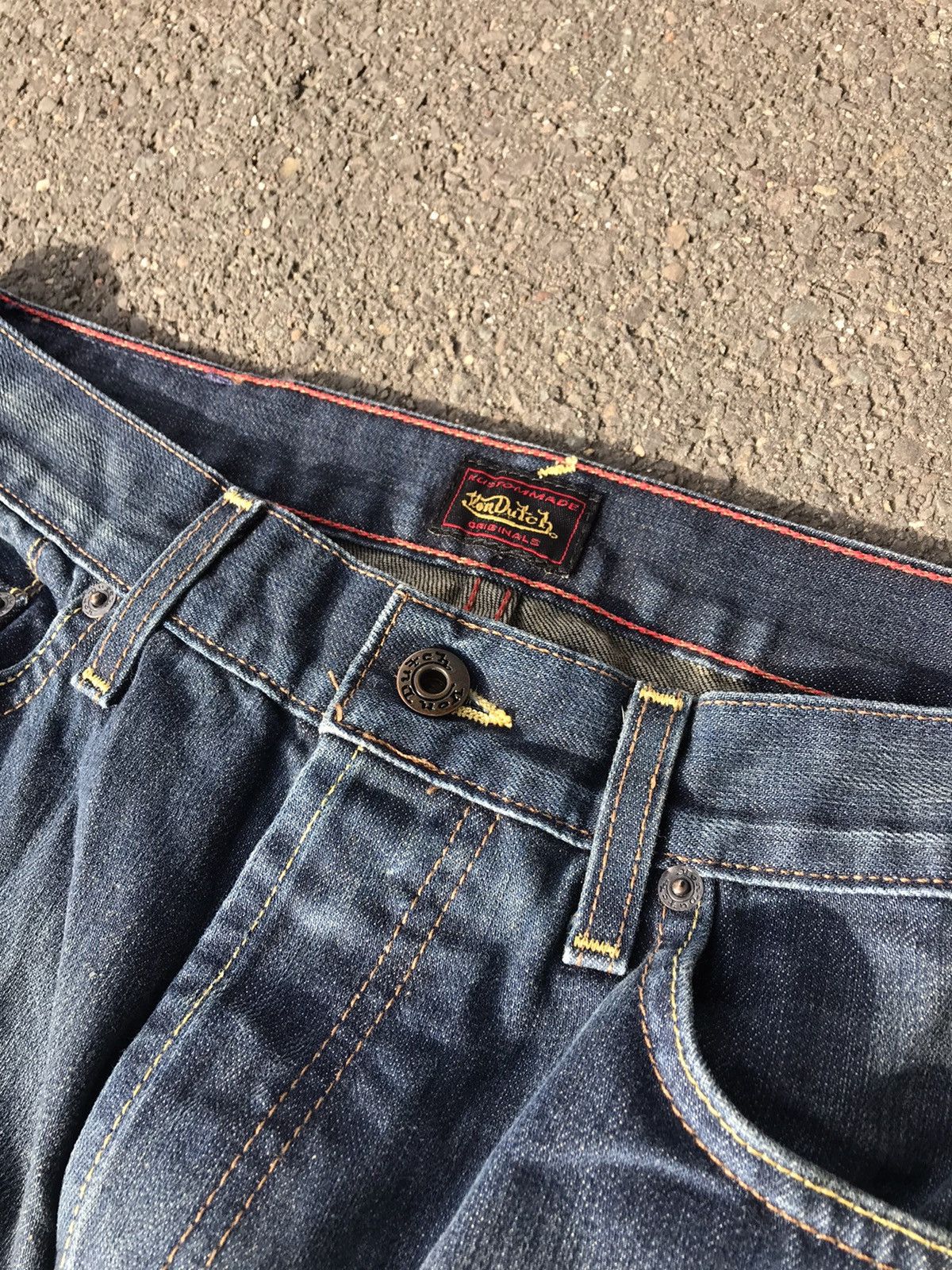 Vintage RARE! Von dutch vintage y2k jeans Size US 32 / EU 48 - 6 Thumbnail