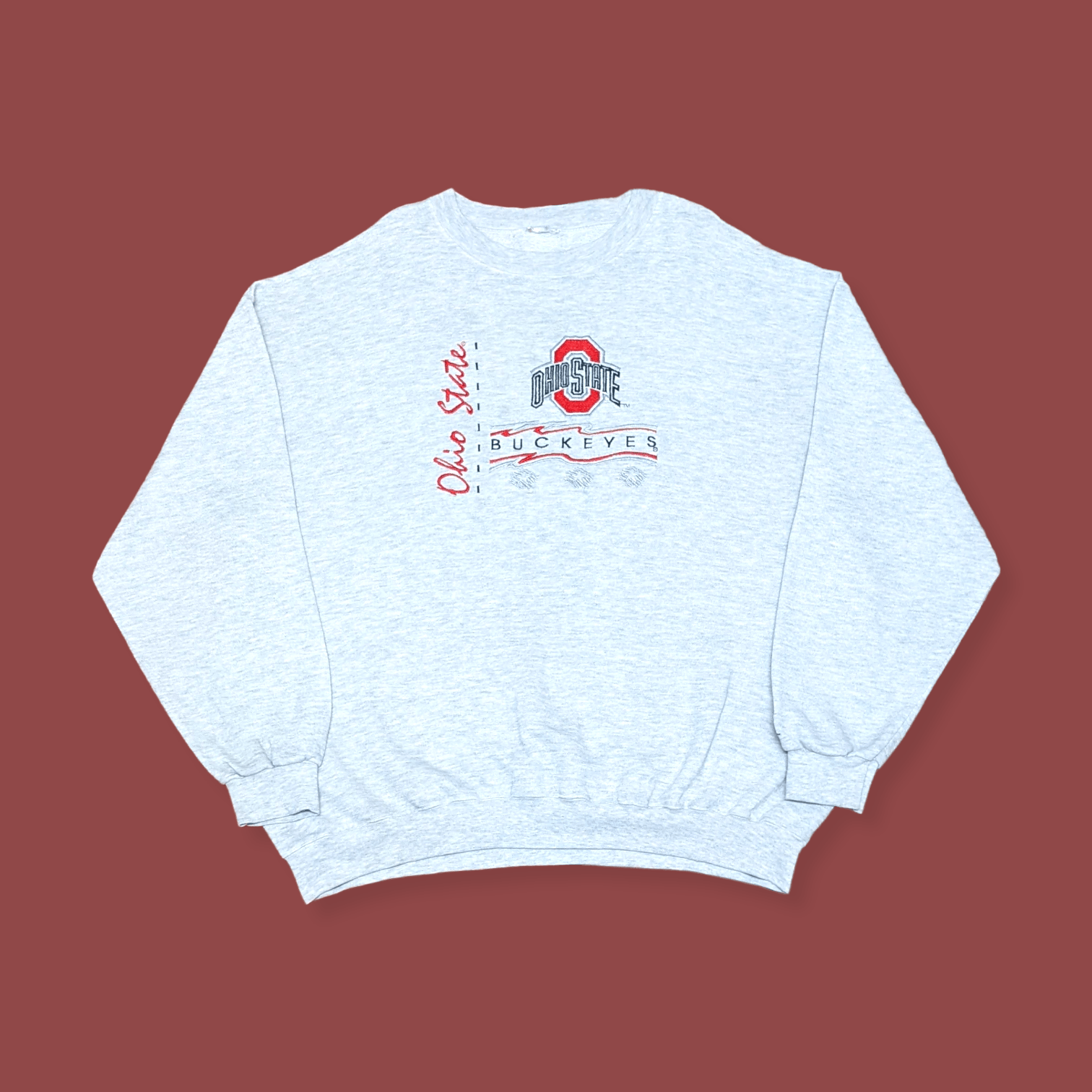 Vintage 80s 90s Ohio State University Buck Eyes Sweatshirt