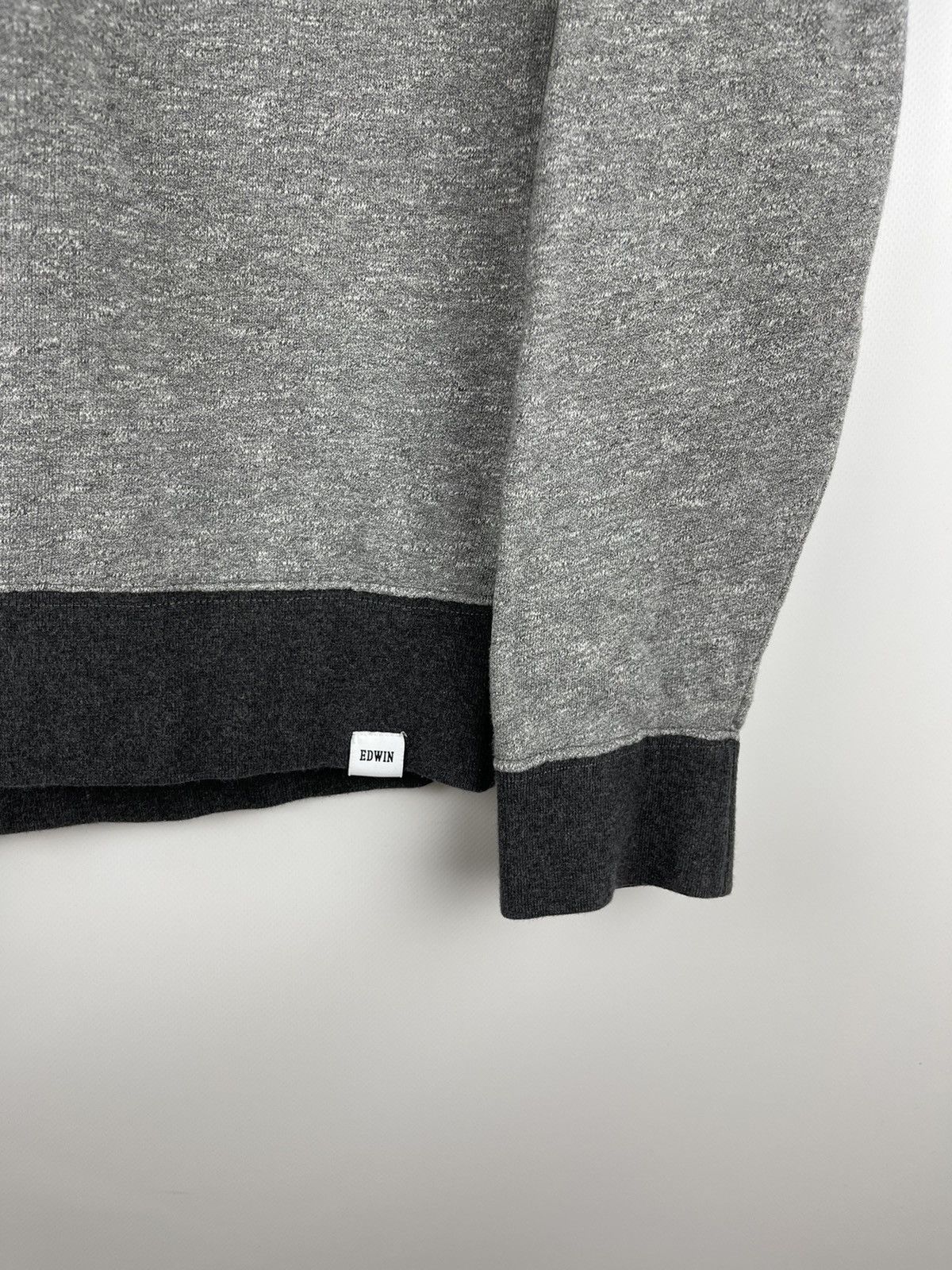 Edwin × Japanese Brand Edwin international sweat grey sweatshirt basic Size US S / EU 44-46 / 1 - 6 Thumbnail
