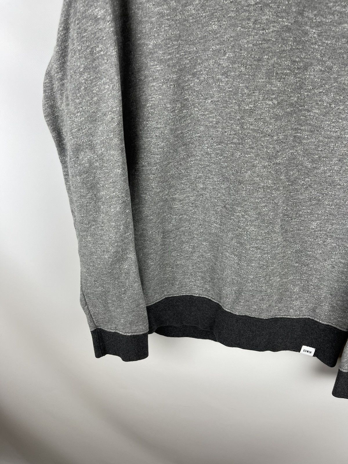 Edwin × Japanese Brand Edwin international sweat grey sweatshirt basic Size US S / EU 44-46 / 1 - 3 Thumbnail