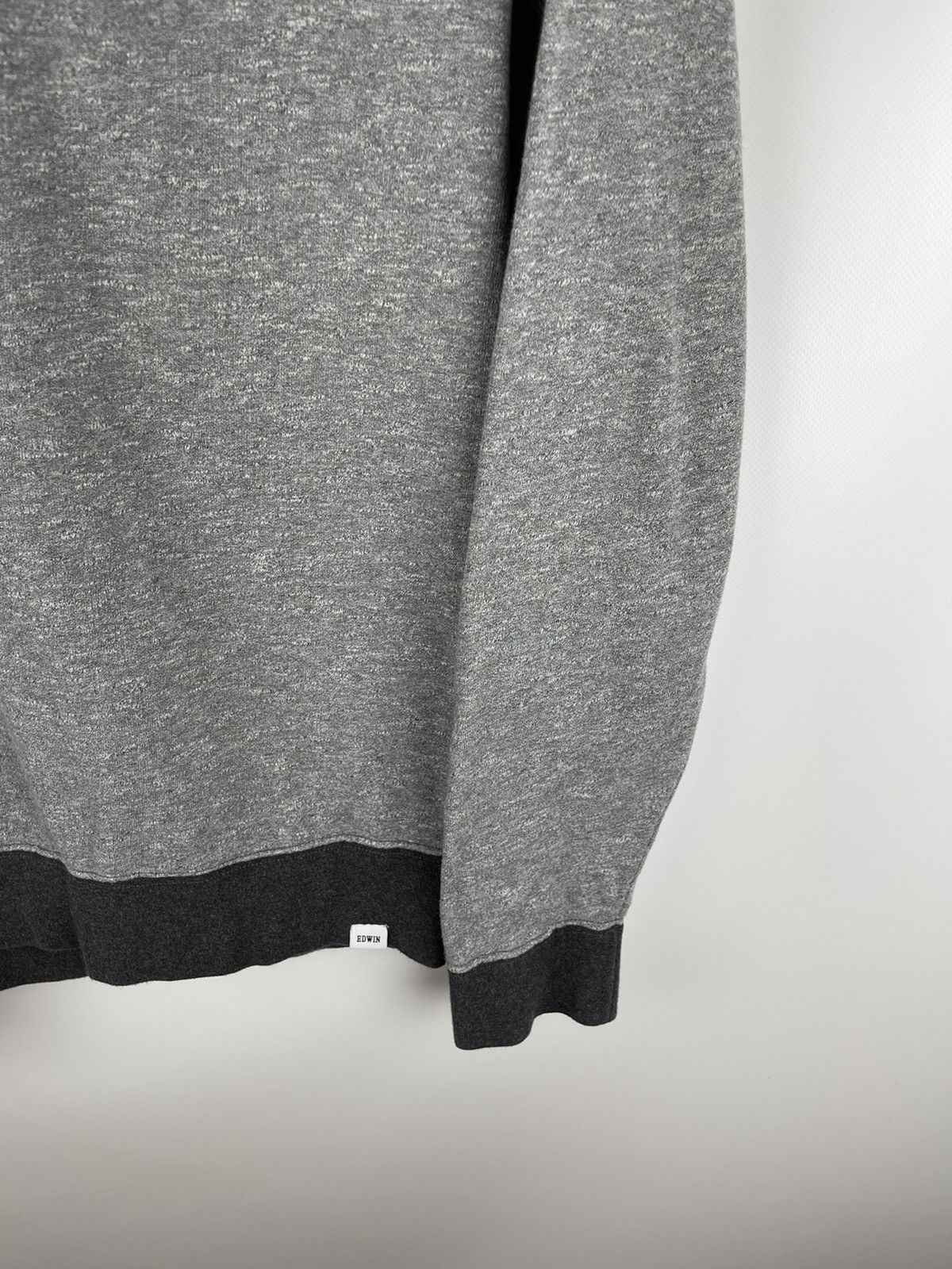 Edwin × Japanese Brand Edwin international sweat grey sweatshirt basic Size US S / EU 44-46 / 1 - 4 Thumbnail