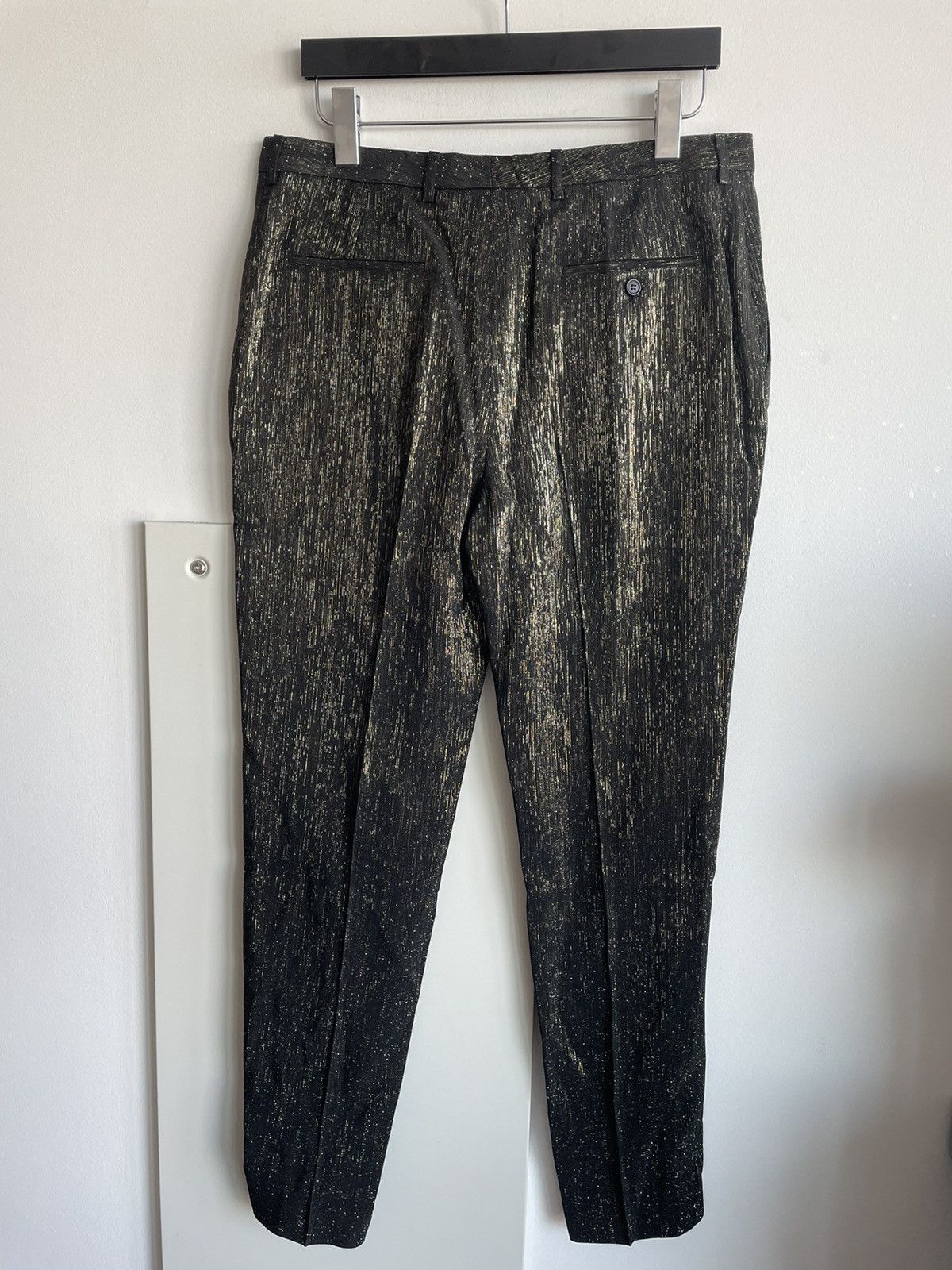Hedi Slimane × Saint Laurent Paris × Yves Saint Laurent $2,750 Super Runway Pure Silk Saint Laurent Pant Size US 30 / EU 46 - 13 Thumbnail
