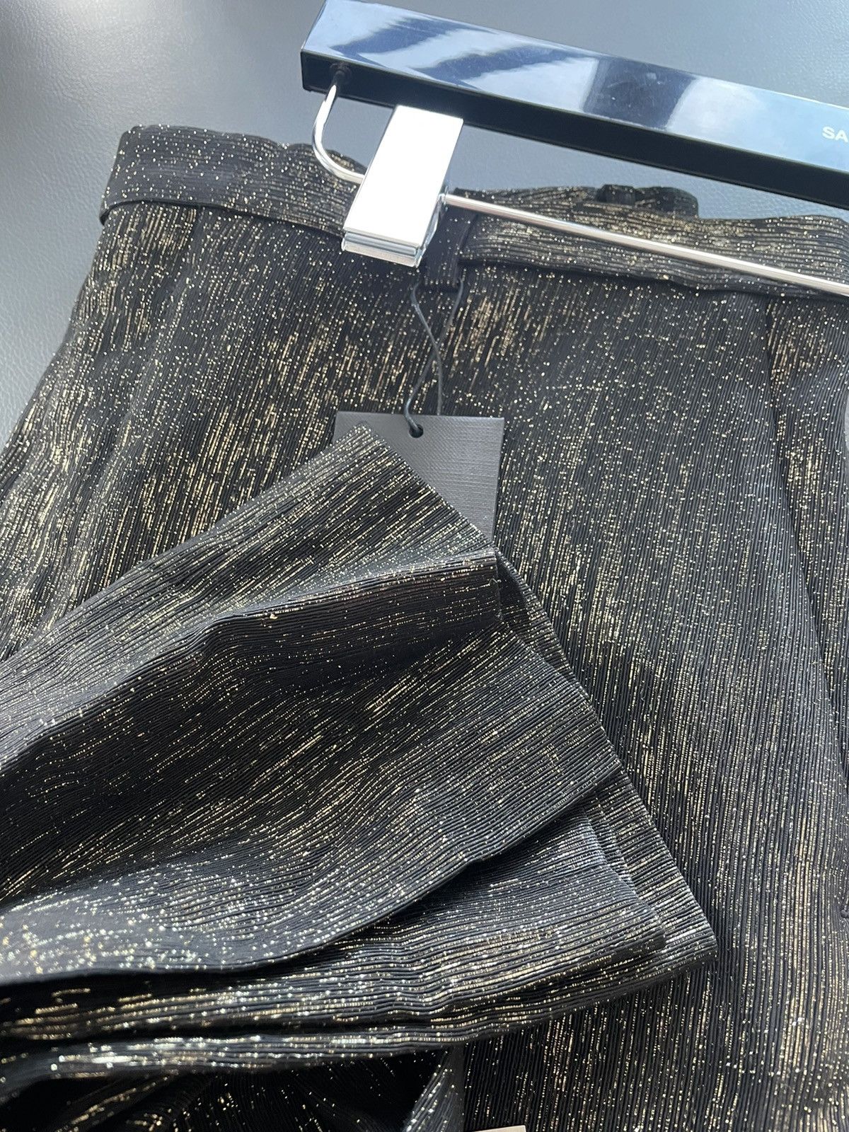 Hedi Slimane × Saint Laurent Paris × Yves Saint Laurent $2,750 Super Runway Pure Silk Saint Laurent Pant Size US 30 / EU 46 - 23 Thumbnail