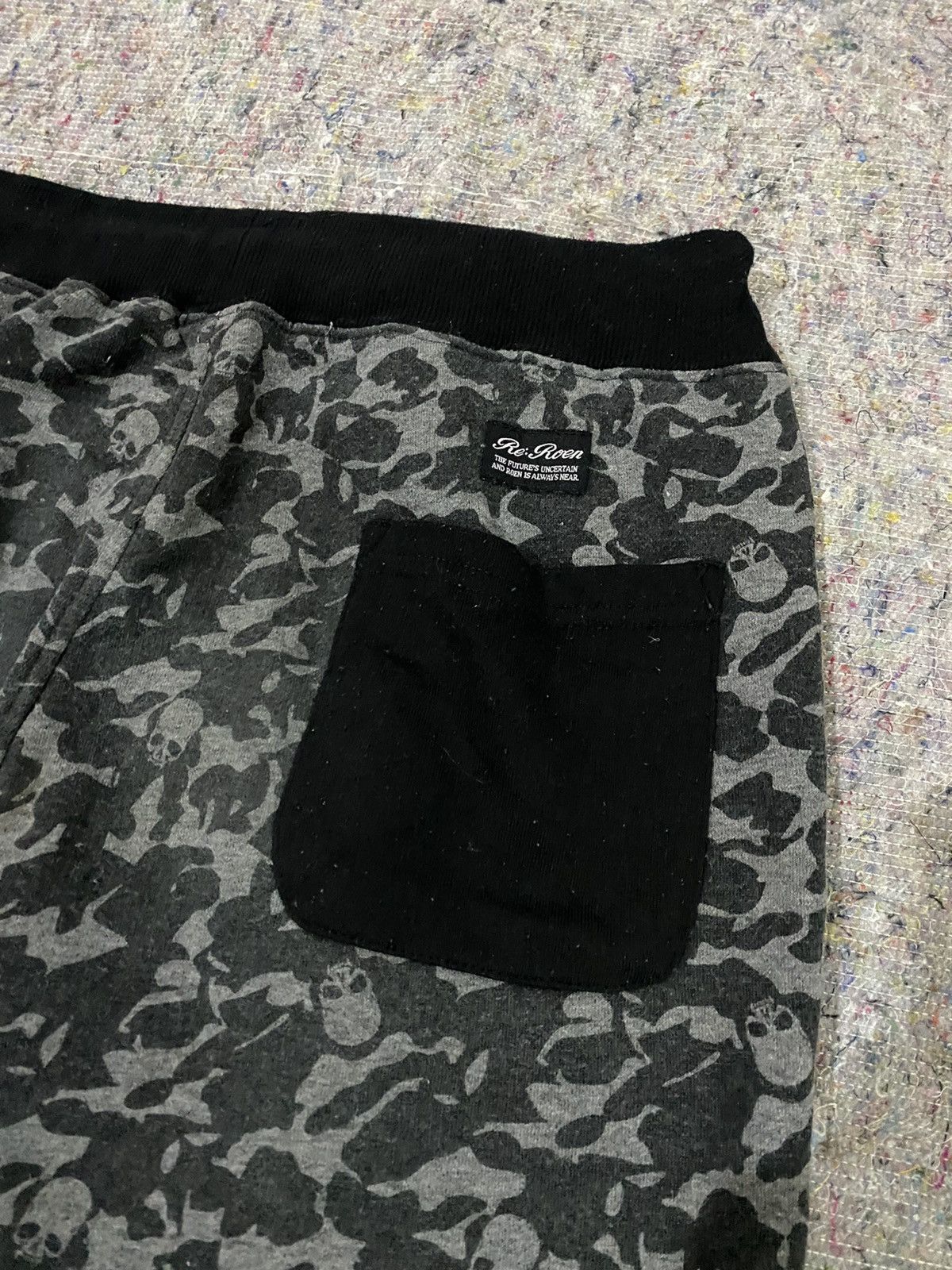 Japanese Brand × Mastermind Japan × Roen 🖤BLACFRIDAY🖤Mastermind Re roen skull sweat pants Size US 30 / EU 46 - 4 Thumbnail