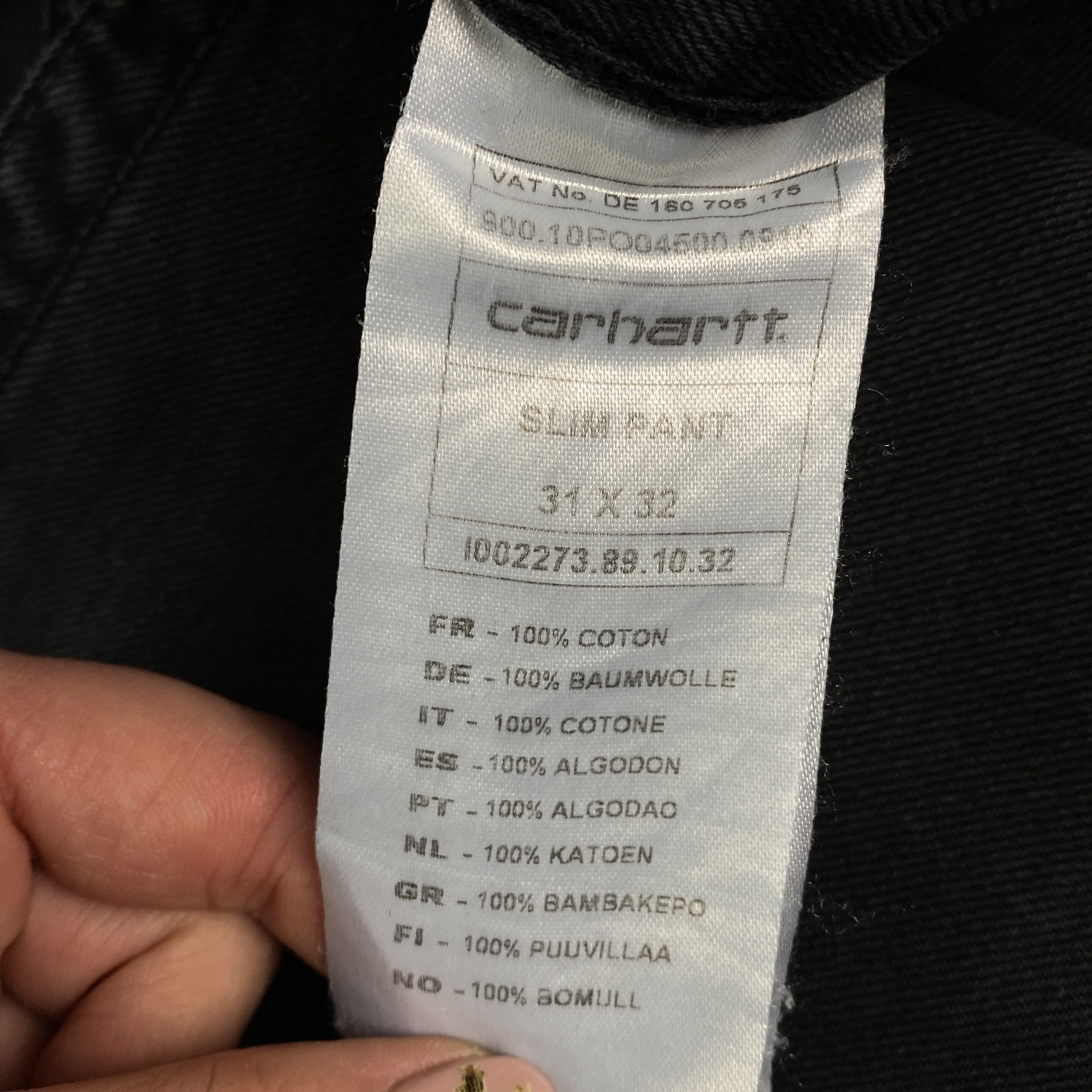 Carhartt × Carhartt Wip × Vintage Mens Pants Denim Carhartt Vintage Size 31/32 Size US 32 / EU 48 - 5 Thumbnail