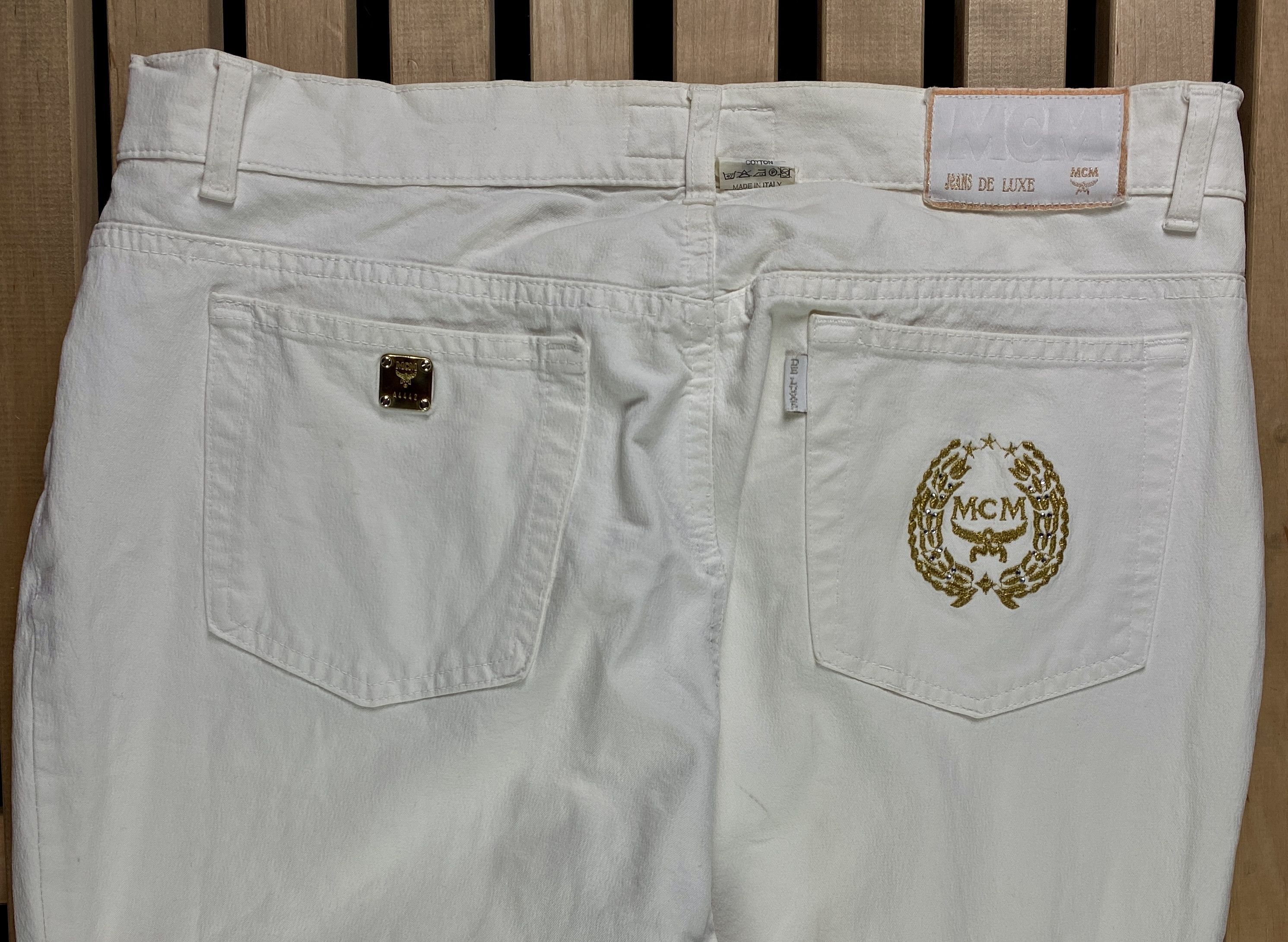 MCM × Vintage Men’s Luxury Pants MCM Vintage Size 35 Size US 35 - 13 Thumbnail