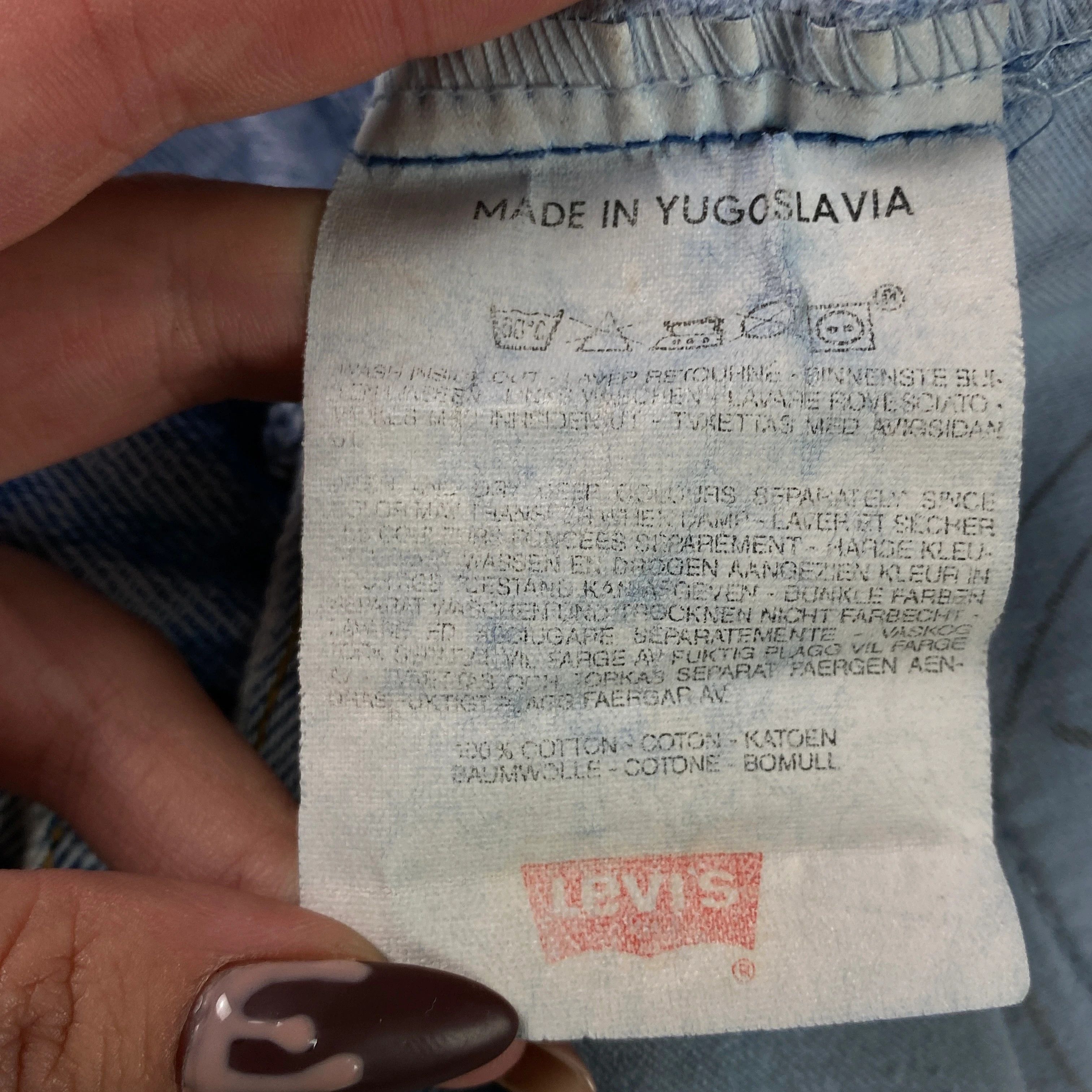 Levi's × Levi's Vintage Clothing × Vintage Mens Jeans Denim Levis Vintage Size 36 Size US 36 / EU 52 - 7 Thumbnail