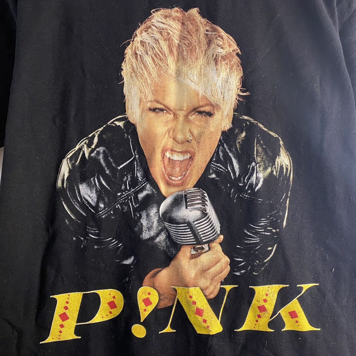 Band Tees × Vintage VINTAGE 00s PINK FUNHOUSE WORL TOUR T SHIRT Size US S / EU 44-46 / 1 - 3 Thumbnail