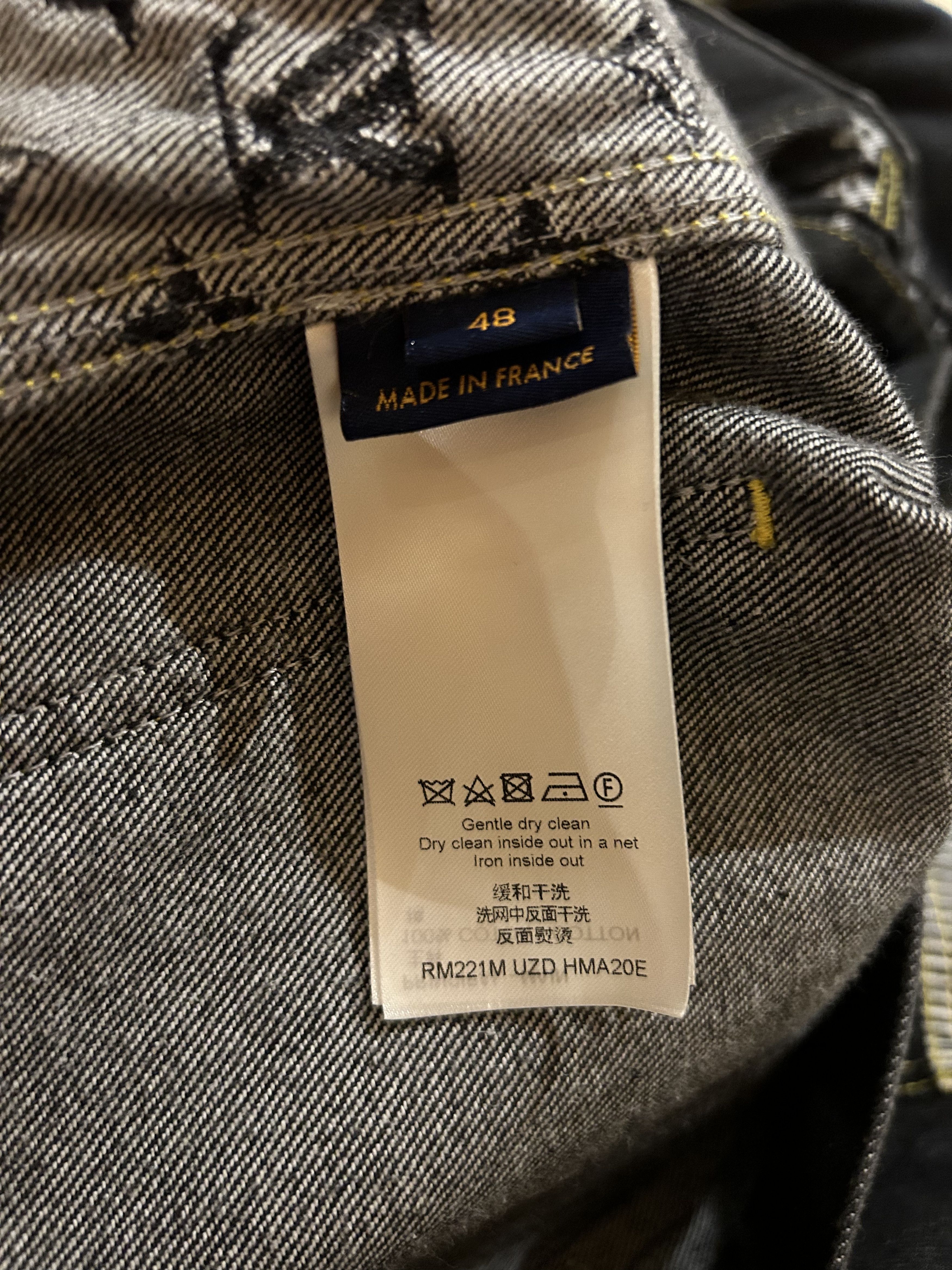 Louis Vuitton × Nigo Patchwork Denim Jacket Size US M / EU 48-50 / 2 - 6 Thumbnail