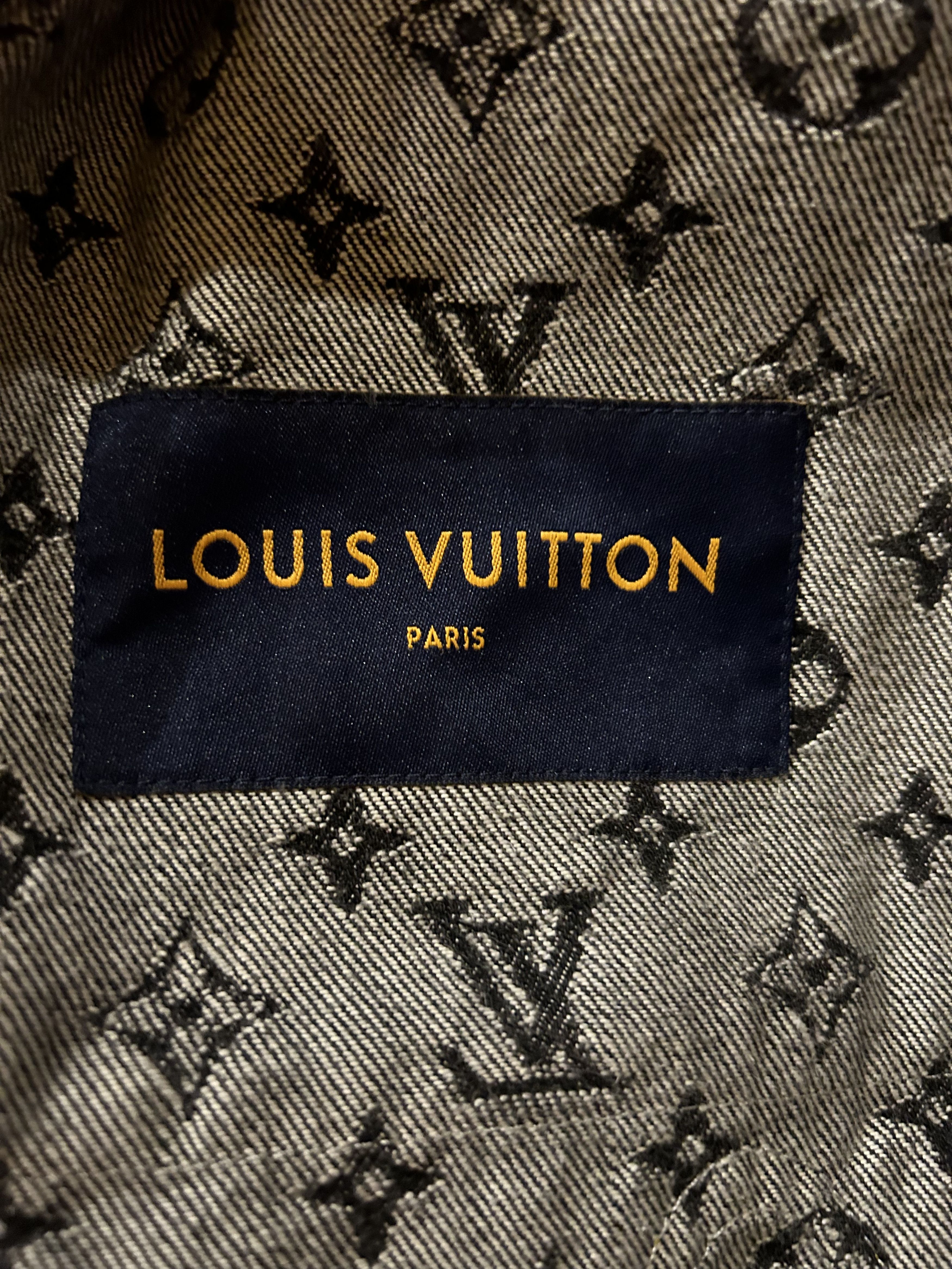 Louis Vuitton × Nigo Patchwork Denim Jacket Size US M / EU 48-50 / 2 - 7 Thumbnail