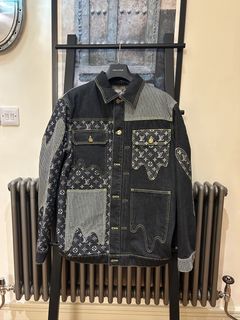 lv black jean jacket｜TikTok Search