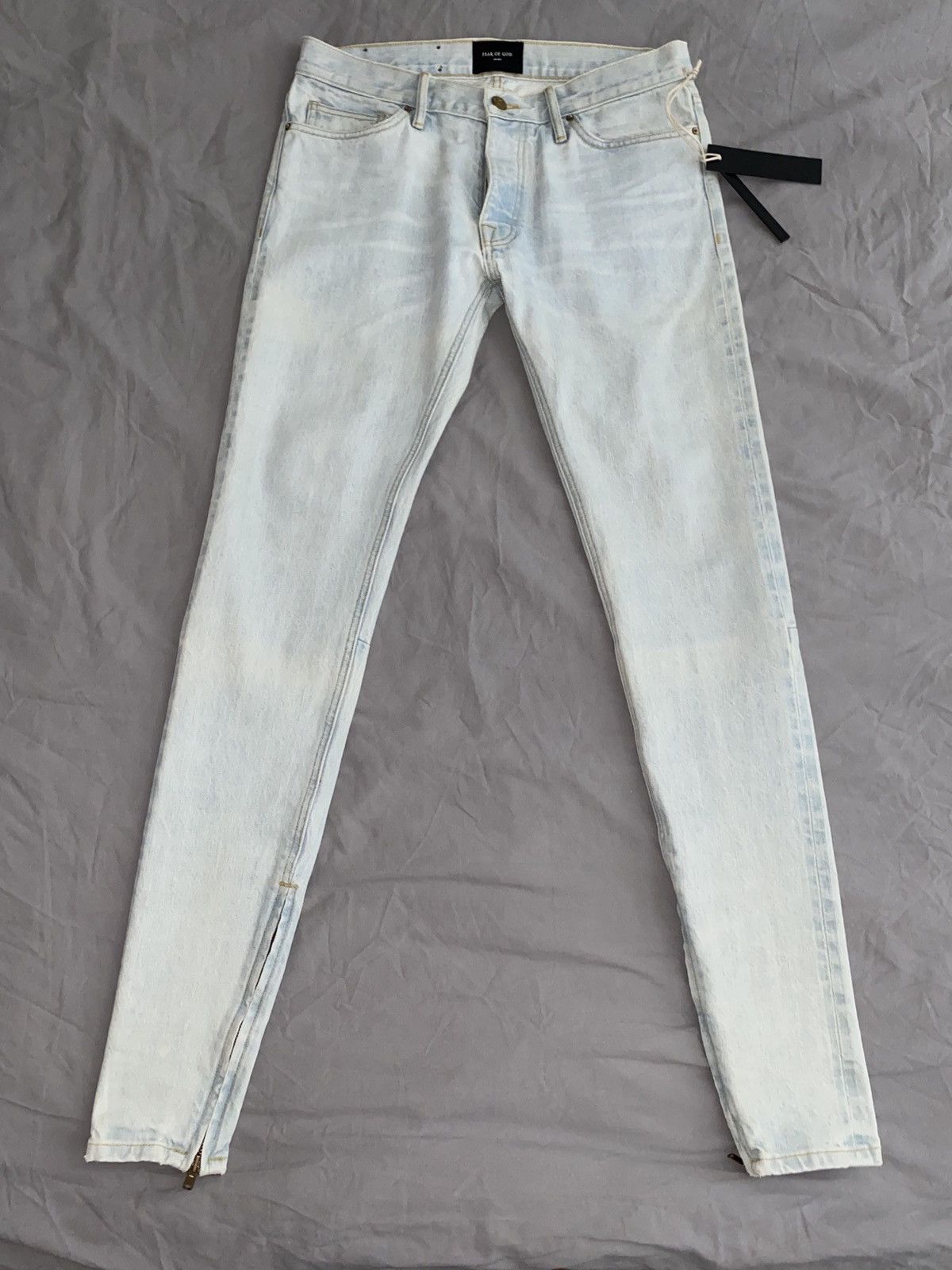 Fear of God Black washed-effect jeans main image 0