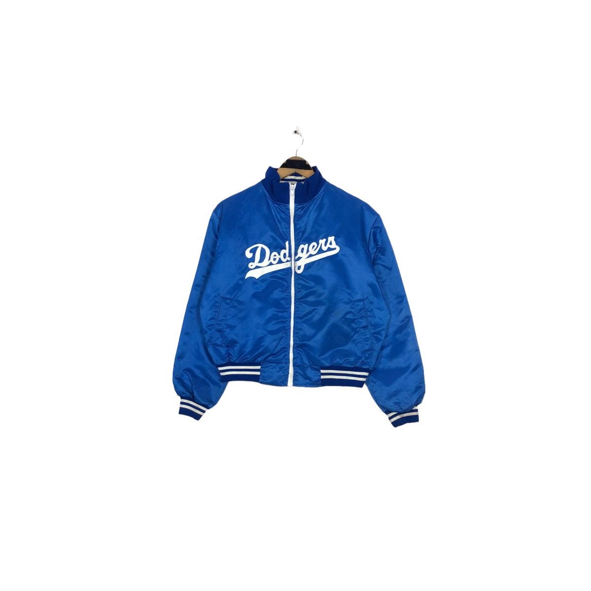 MLB Vintage 90s Los Angeles Dodgers Nylon Varsity Jacket Size XL / US 12-14 / IT 48-50 - 4 Thumbnail