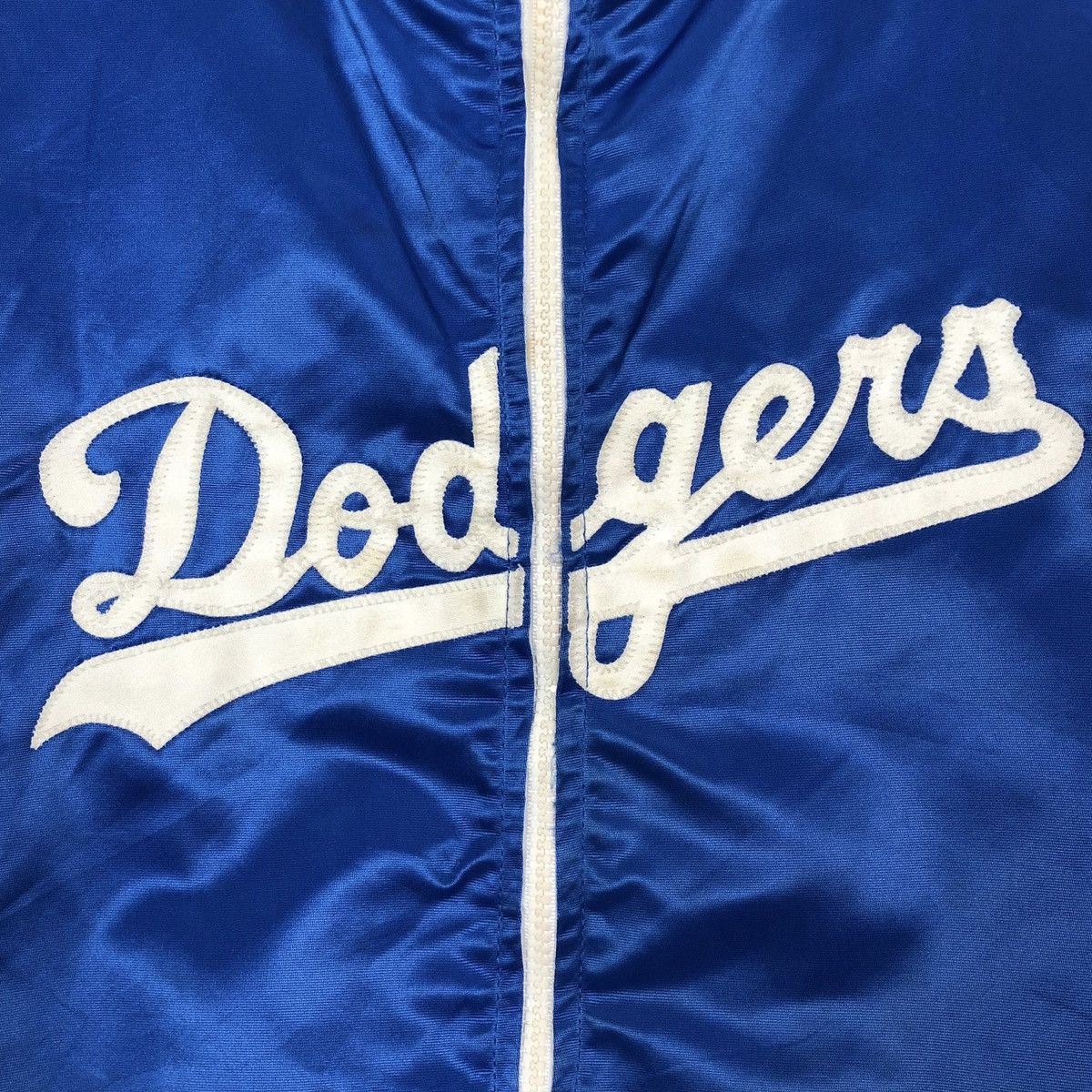 MLB Vintage 90s Los Angeles Dodgers Nylon Varsity Jacket Size XL / US 12-14 / IT 48-50 - 7 Thumbnail
