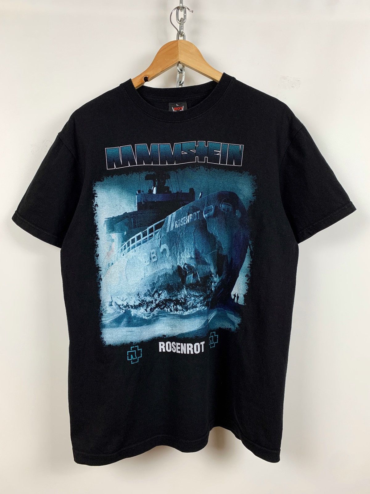 Band Tees Vintage Rammstein Rosenrot Band T-Shirt Size US L / EU 52-54 / 3 - 1 Thumbnail