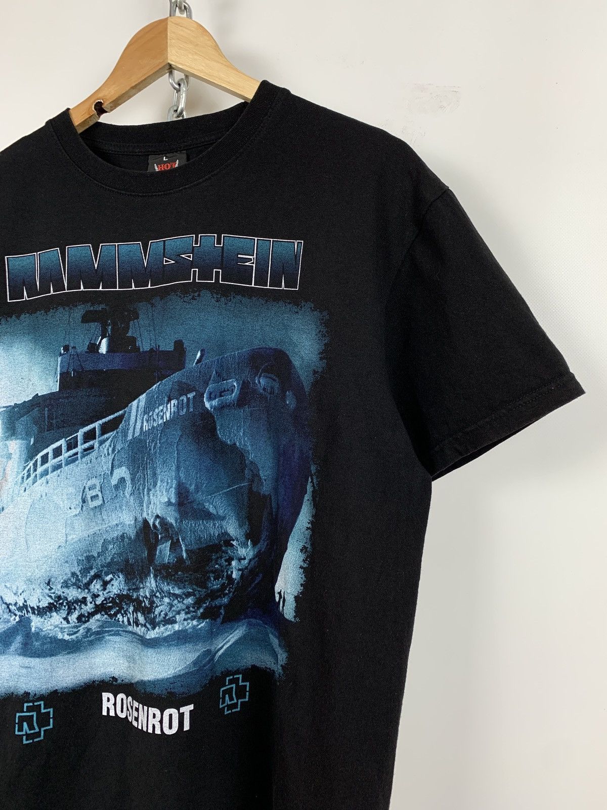 Band Tees Vintage Rammstein Rosenrot Band T-Shirt Size US L / EU 52-54 / 3 - 4 Thumbnail